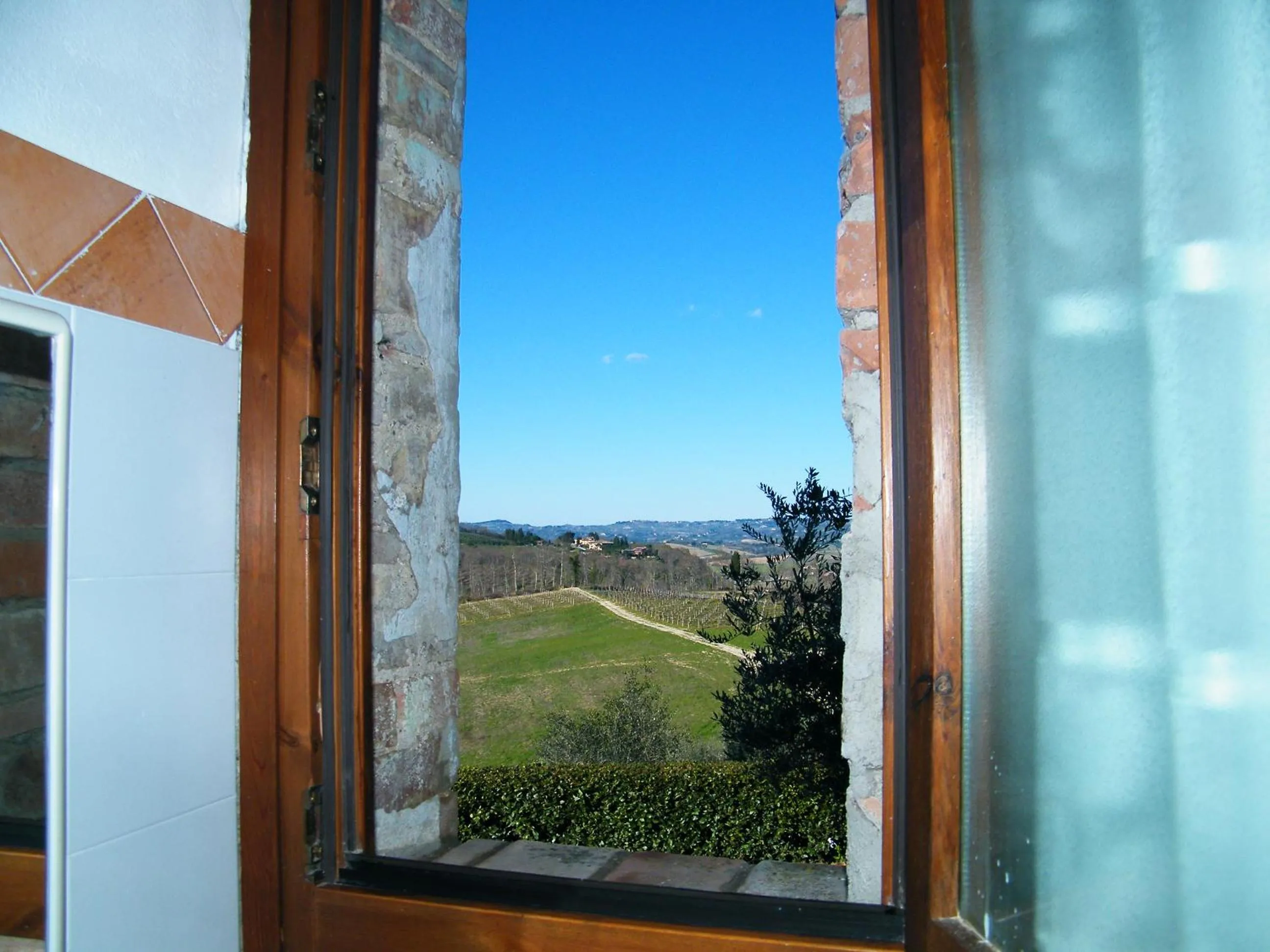 Bathroom in Agriturismo Montegonfoli
