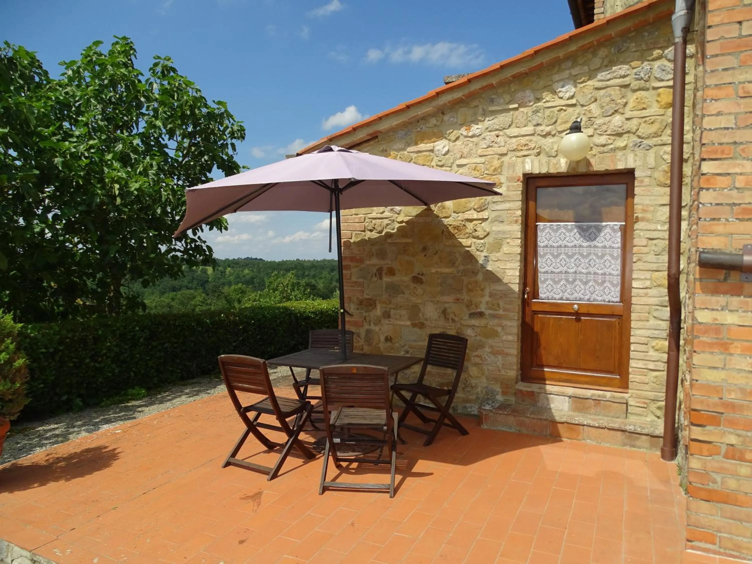 Balcony/Terrace in Agriturismo Montegonfoli