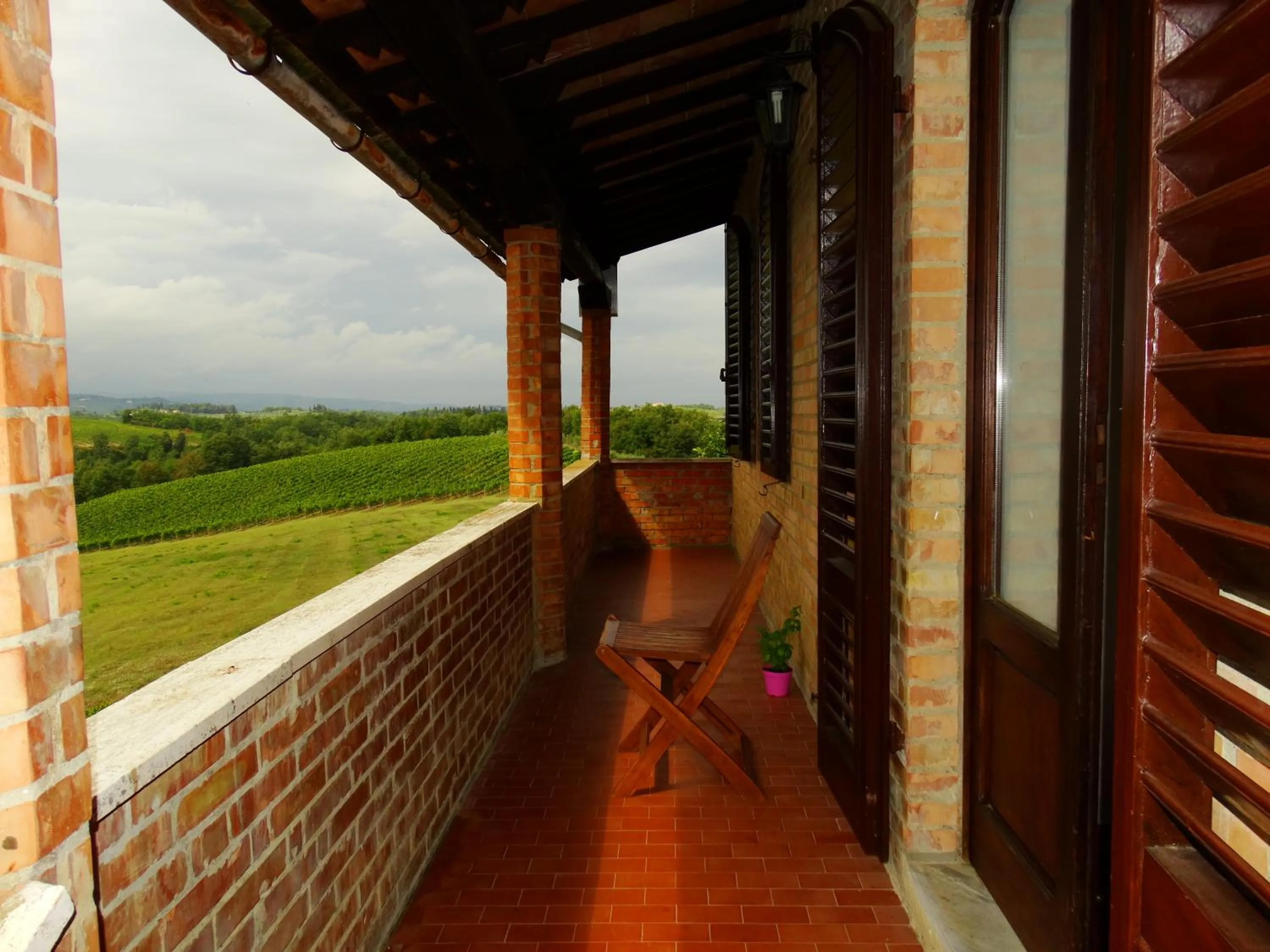 Patio in Agriturismo Montegonfoli