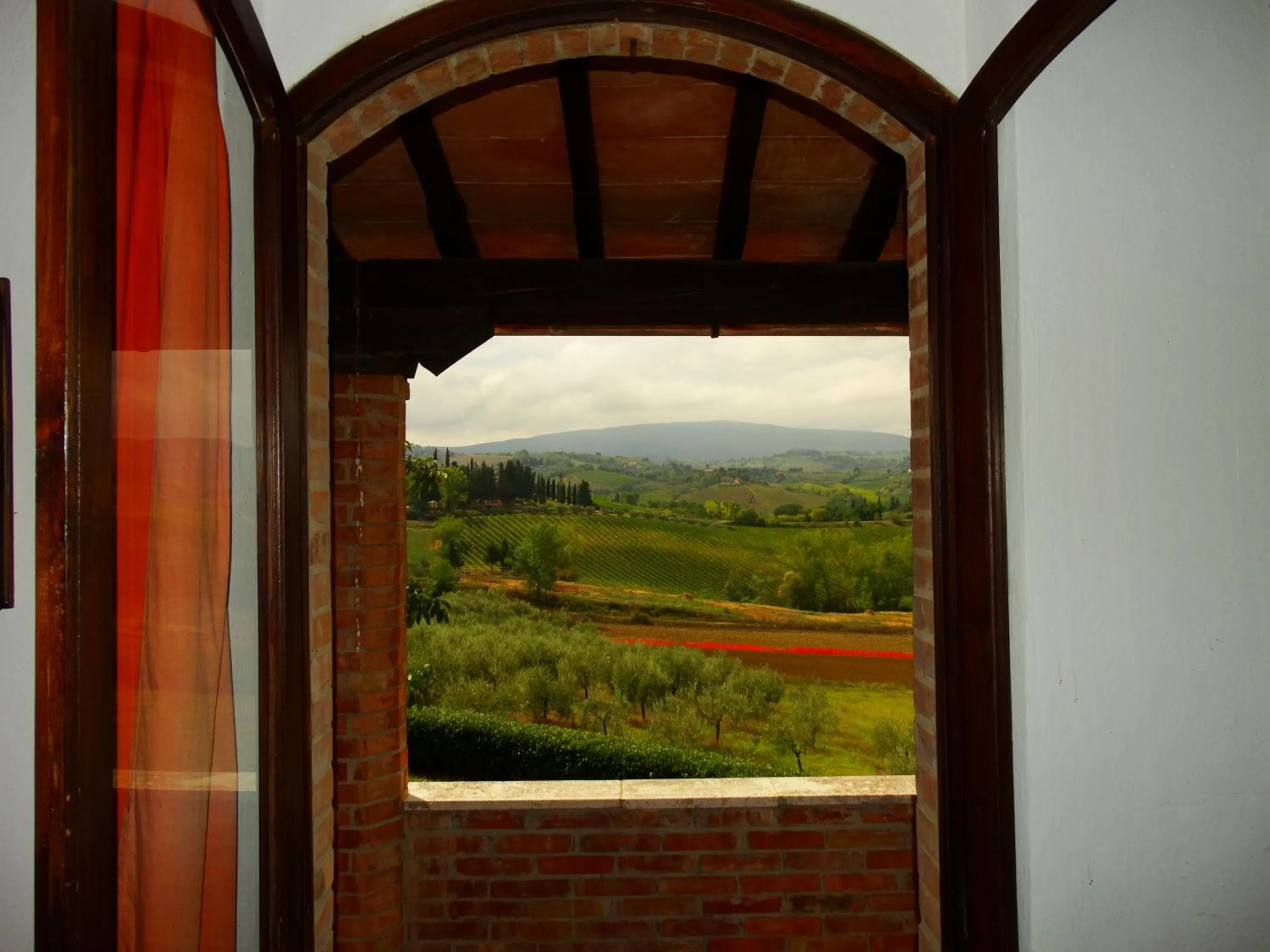 Patio in Agriturismo Montegonfoli