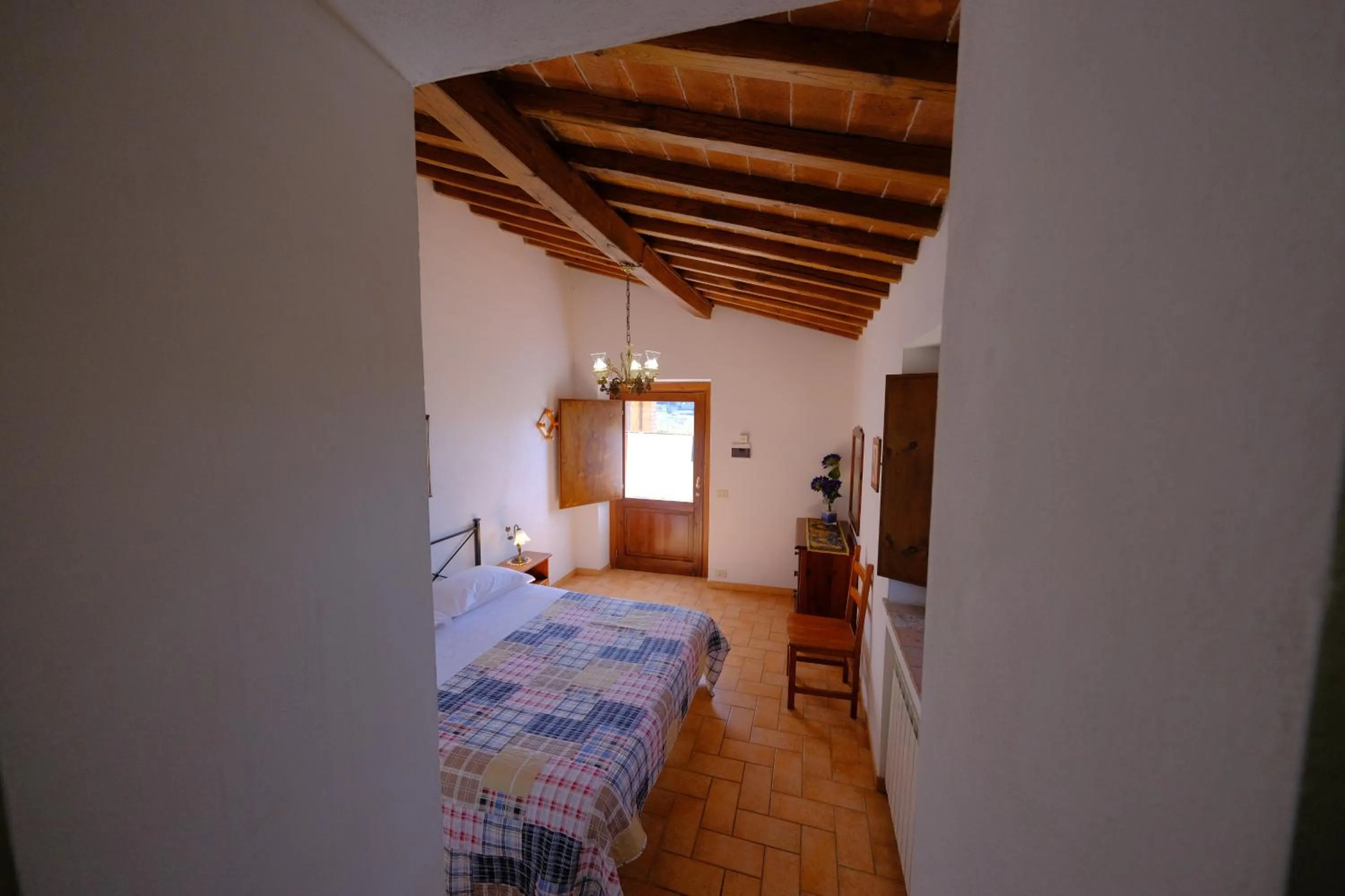 Bedroom, Bed in Agriturismo Montegonfoli