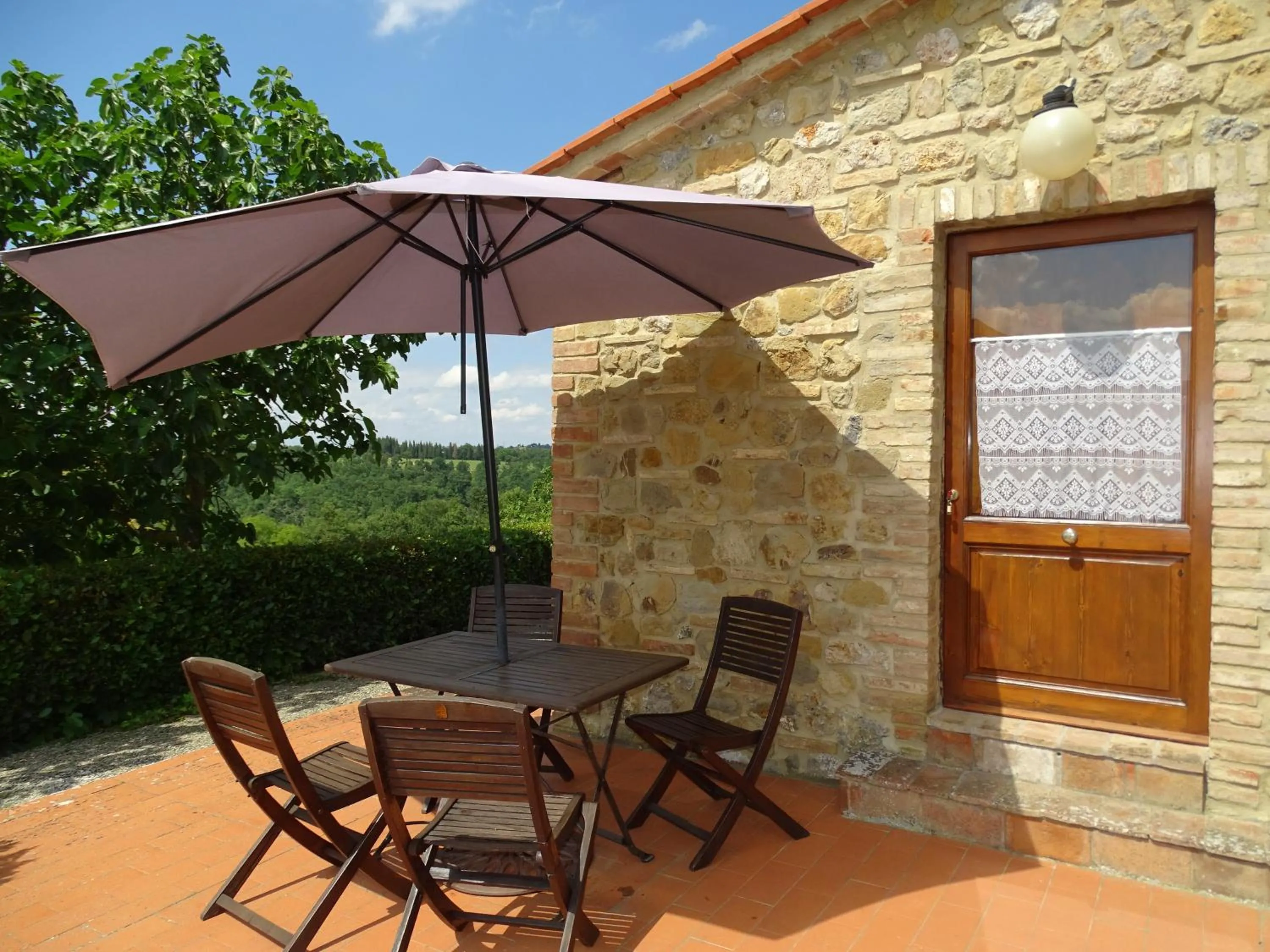 Balcony/Terrace in Agriturismo Montegonfoli