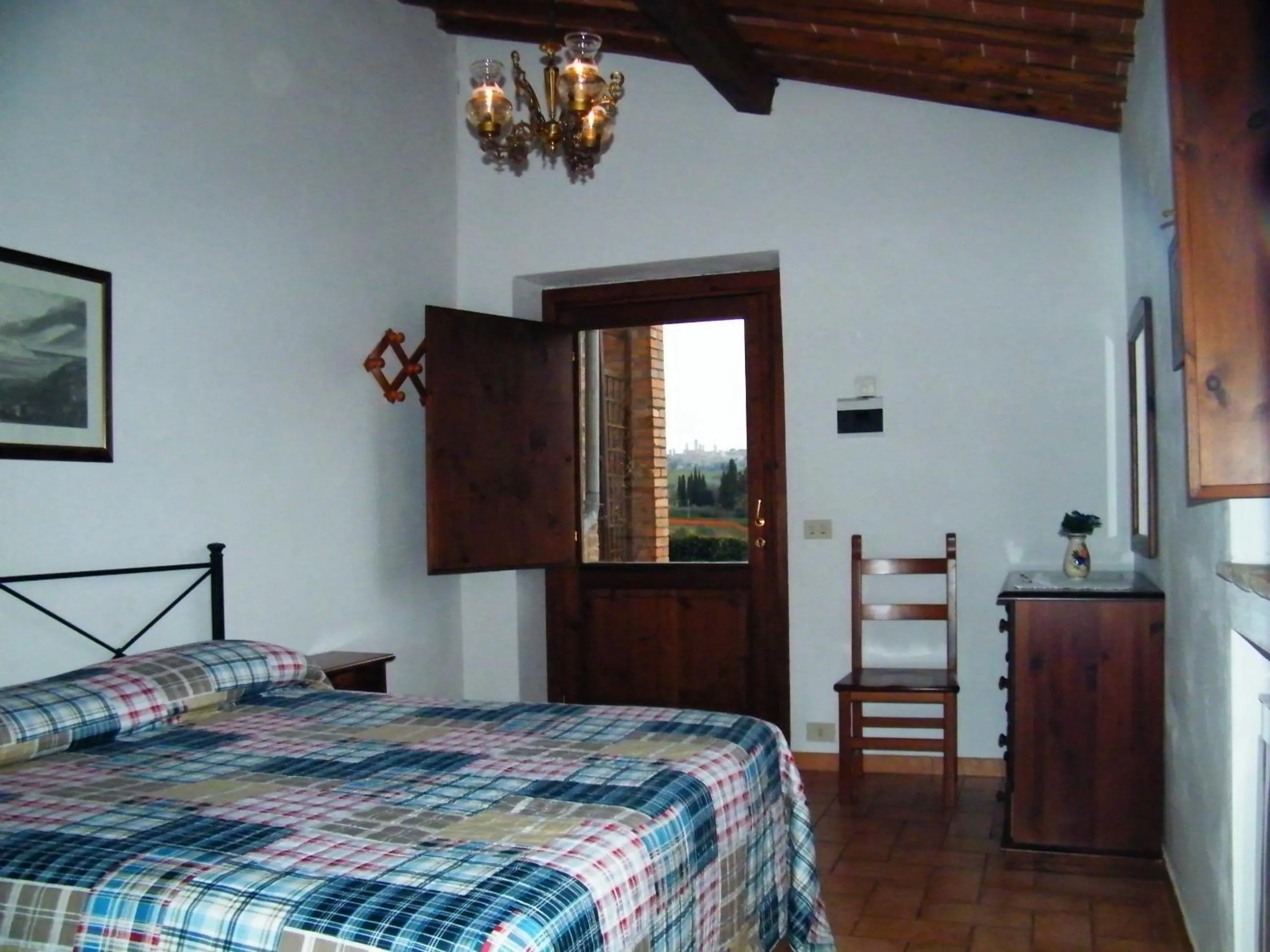 Bedroom, Bed in Agriturismo Montegonfoli
