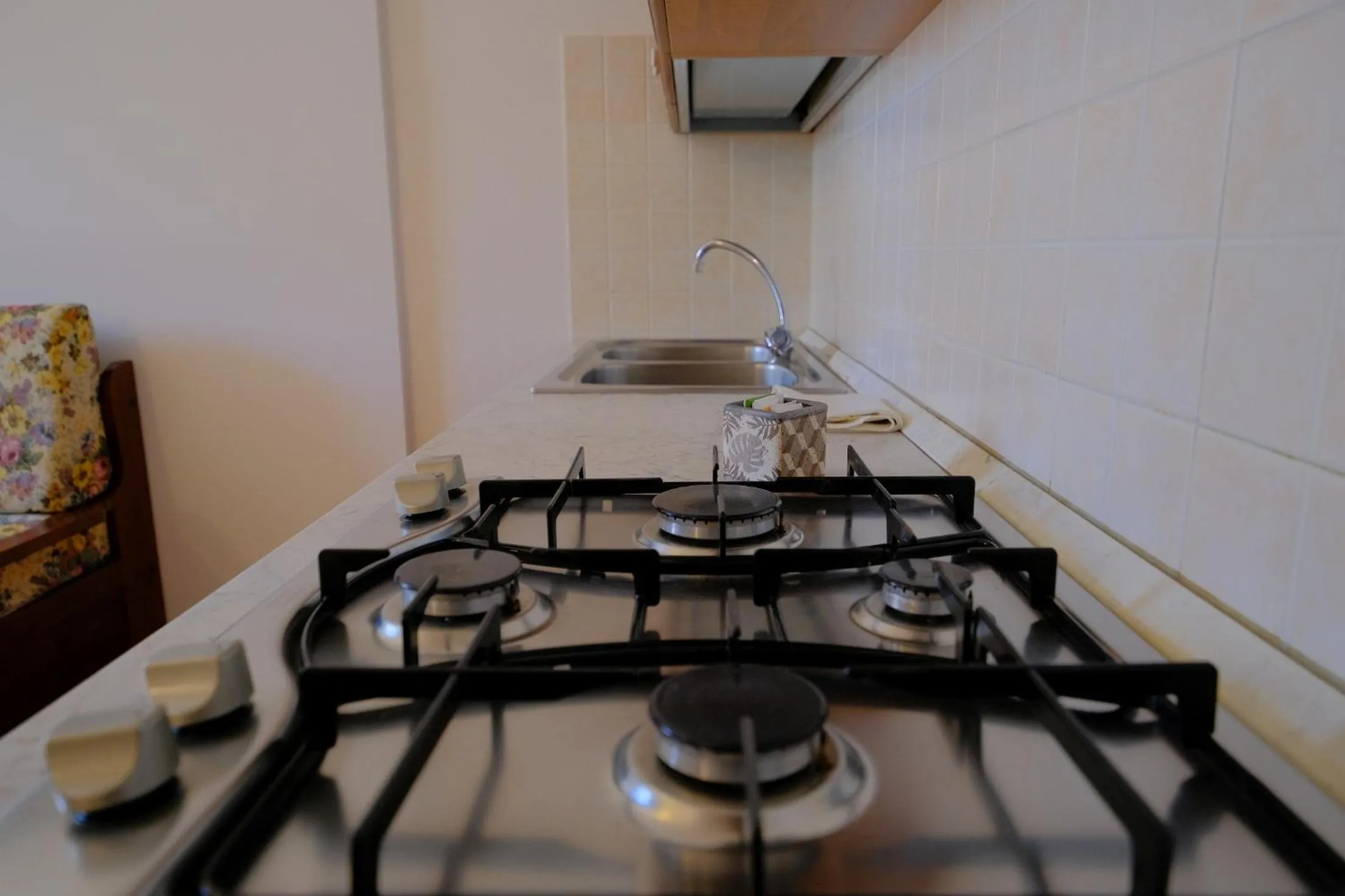 Kitchen or kitchenette in Agriturismo Montegonfoli