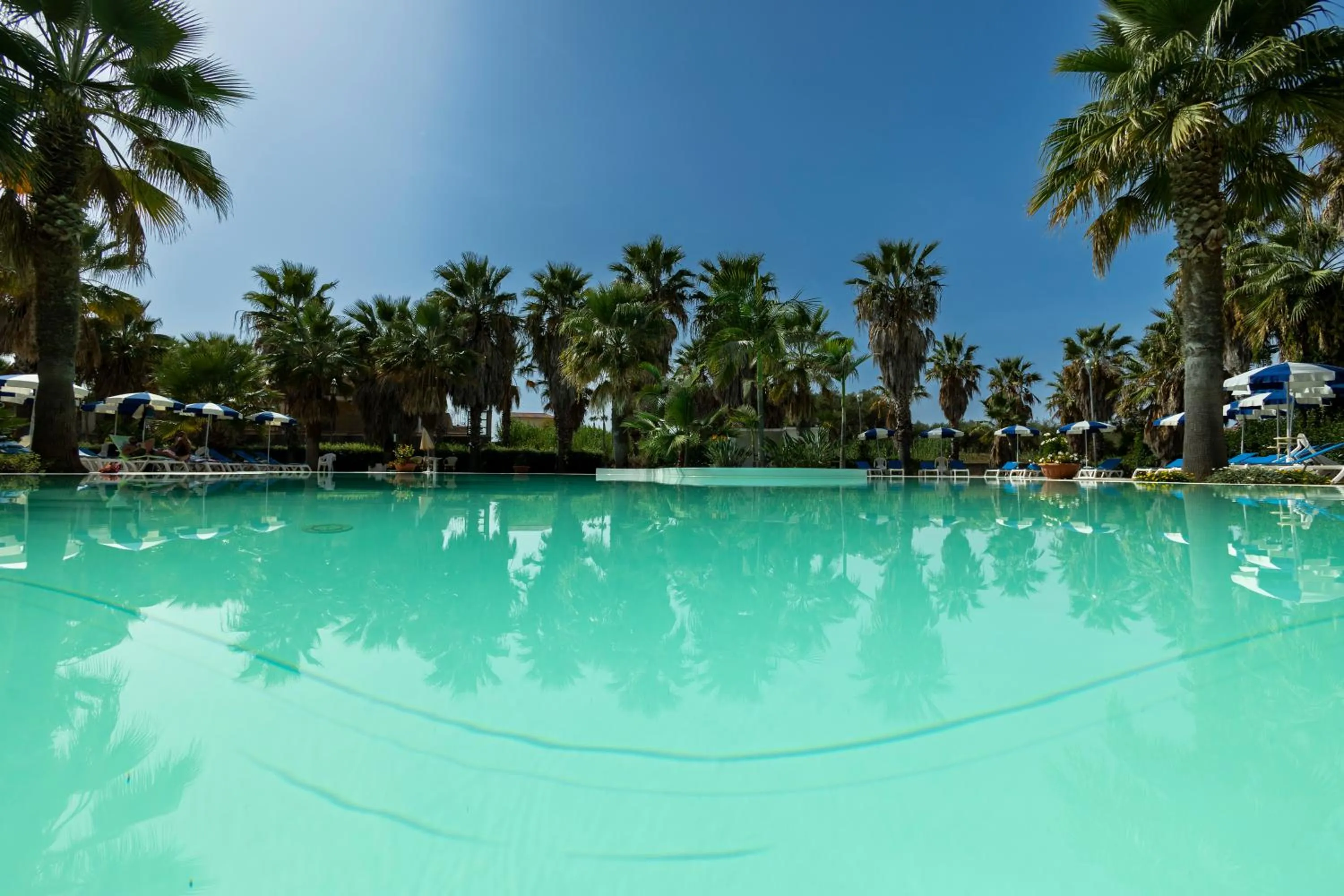 Swimming pool in Prince Franklyn Hotel