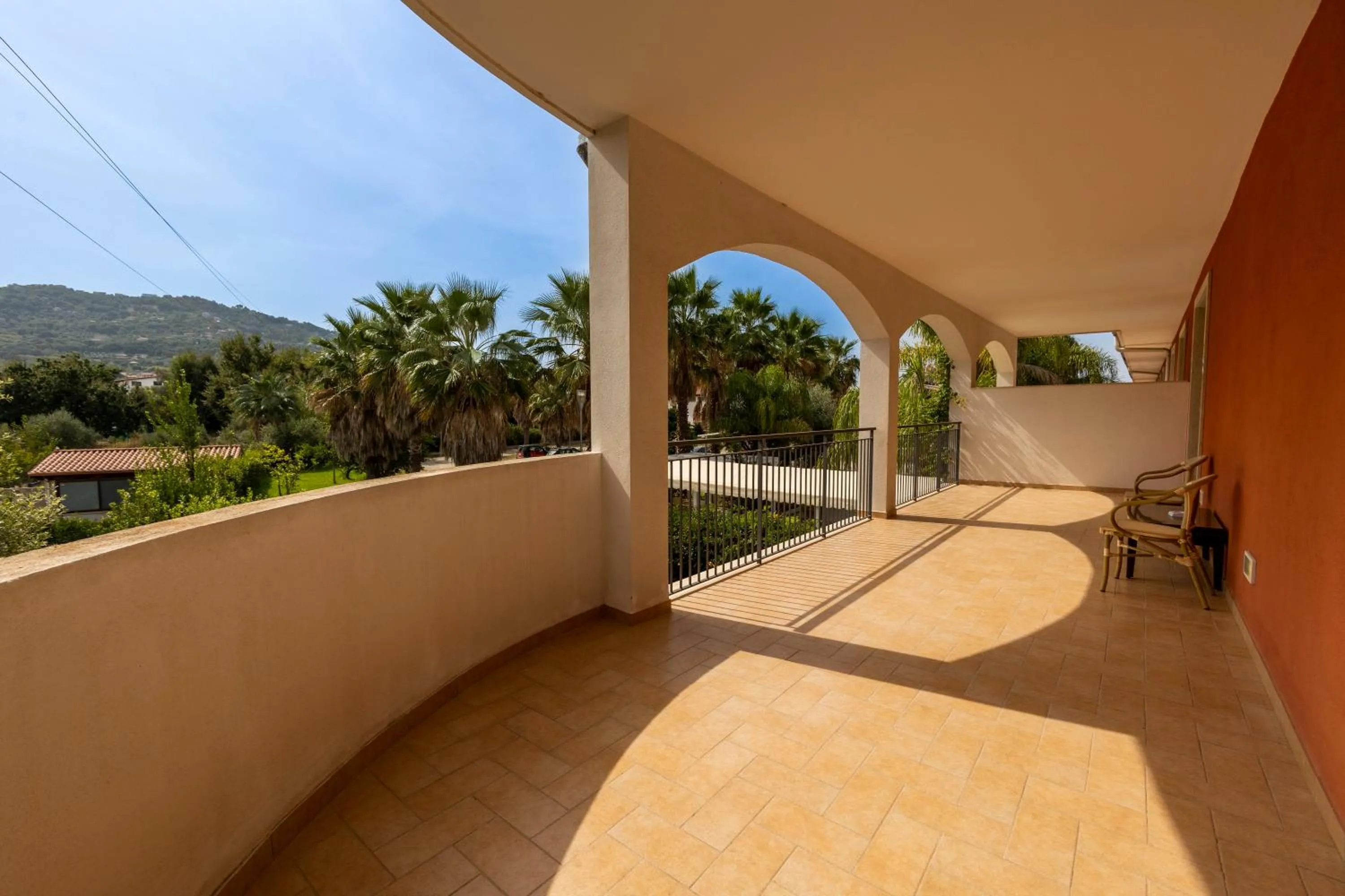 Balcony/Terrace in Prince Franklyn Hotel