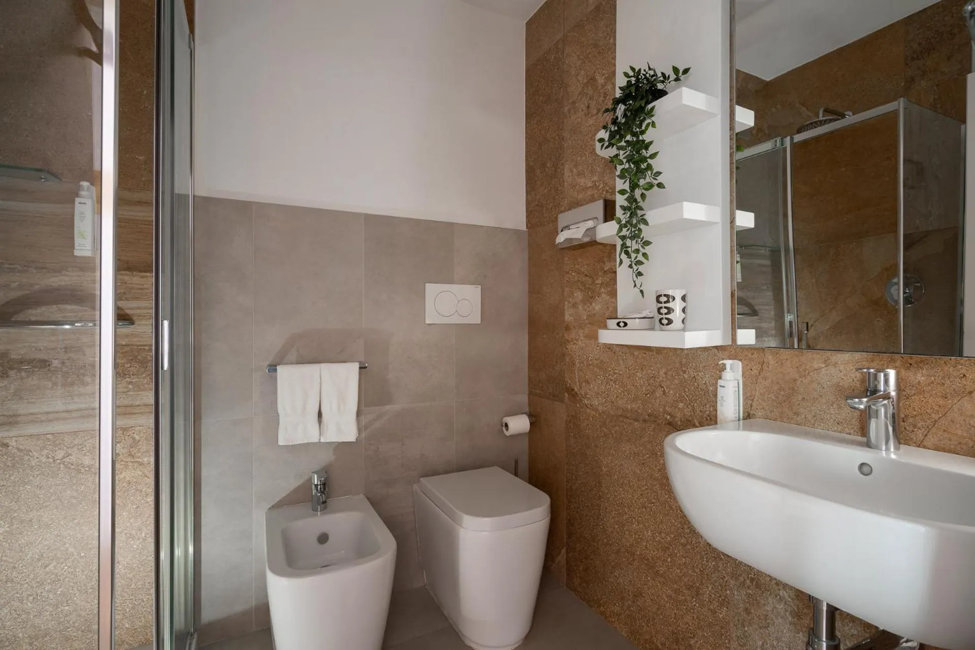 Bathroom in Hotel Parco