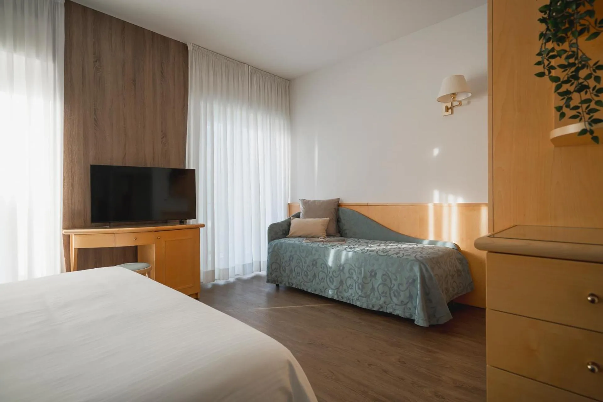 Bedroom, Bed in Hotel Parco