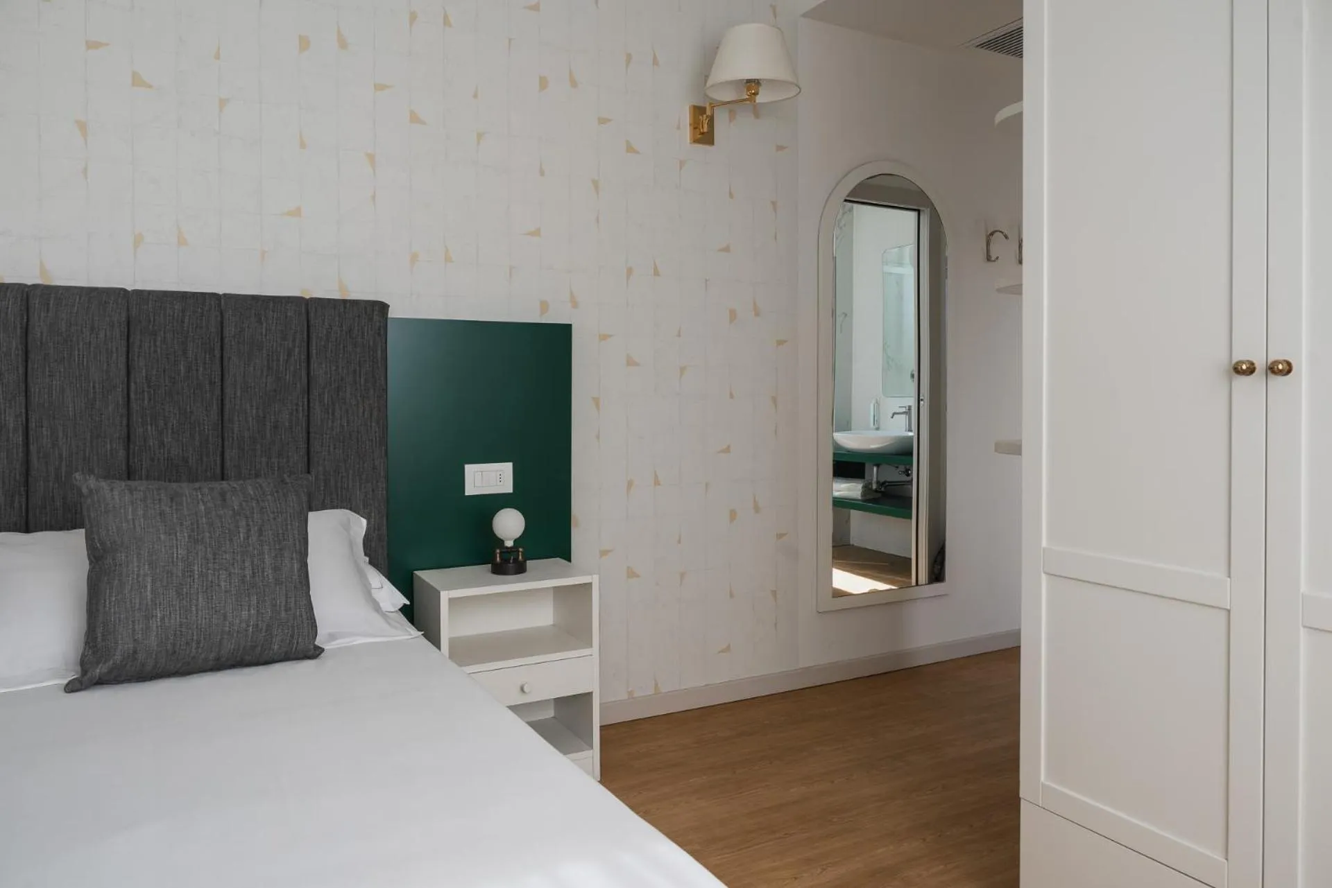 Bedroom, Bed in Hotel Parco