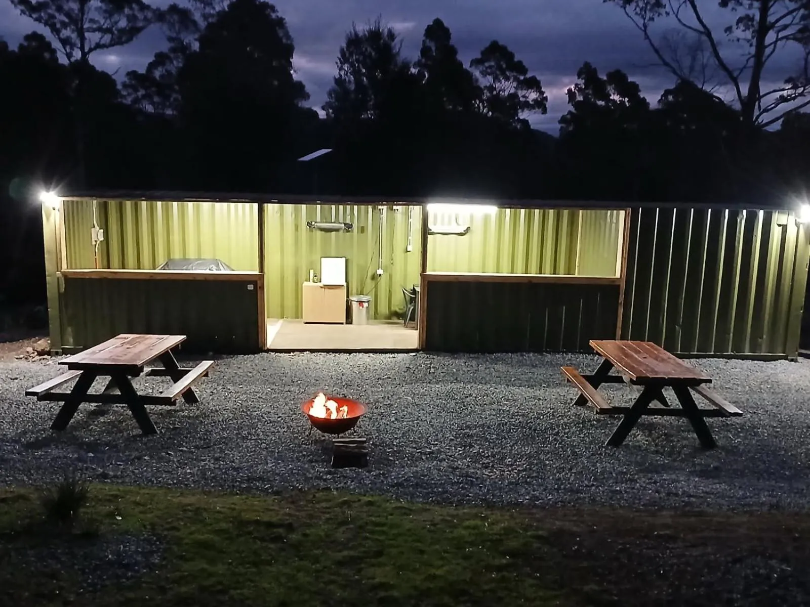 BBQ facilities in Cradle forest inn