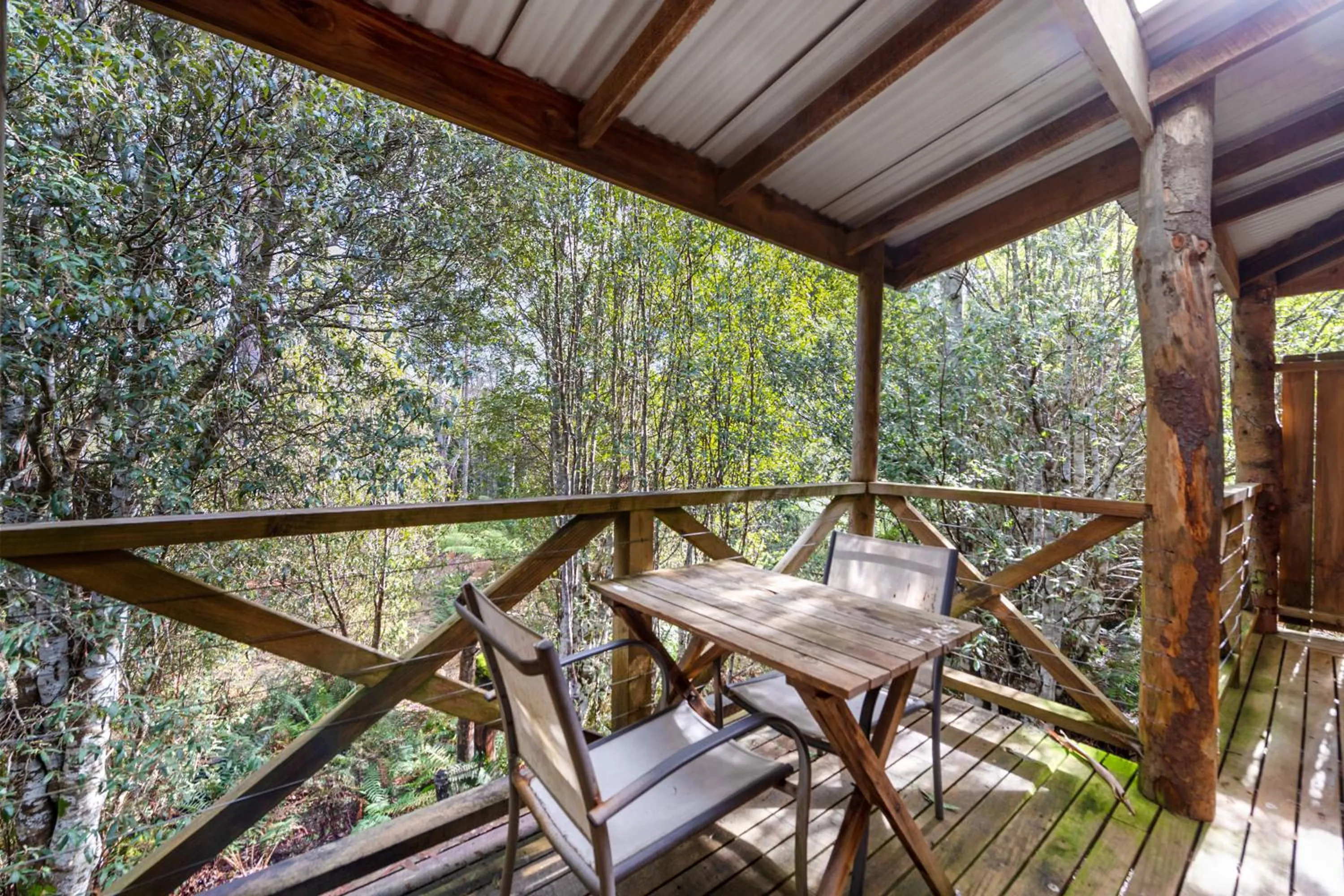 Balcony/Terrace in Cradle forest inn