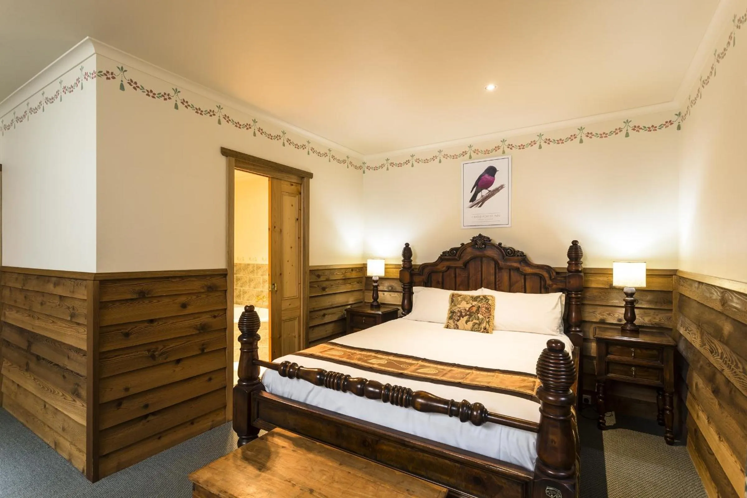 Bed in Cradle forest inn