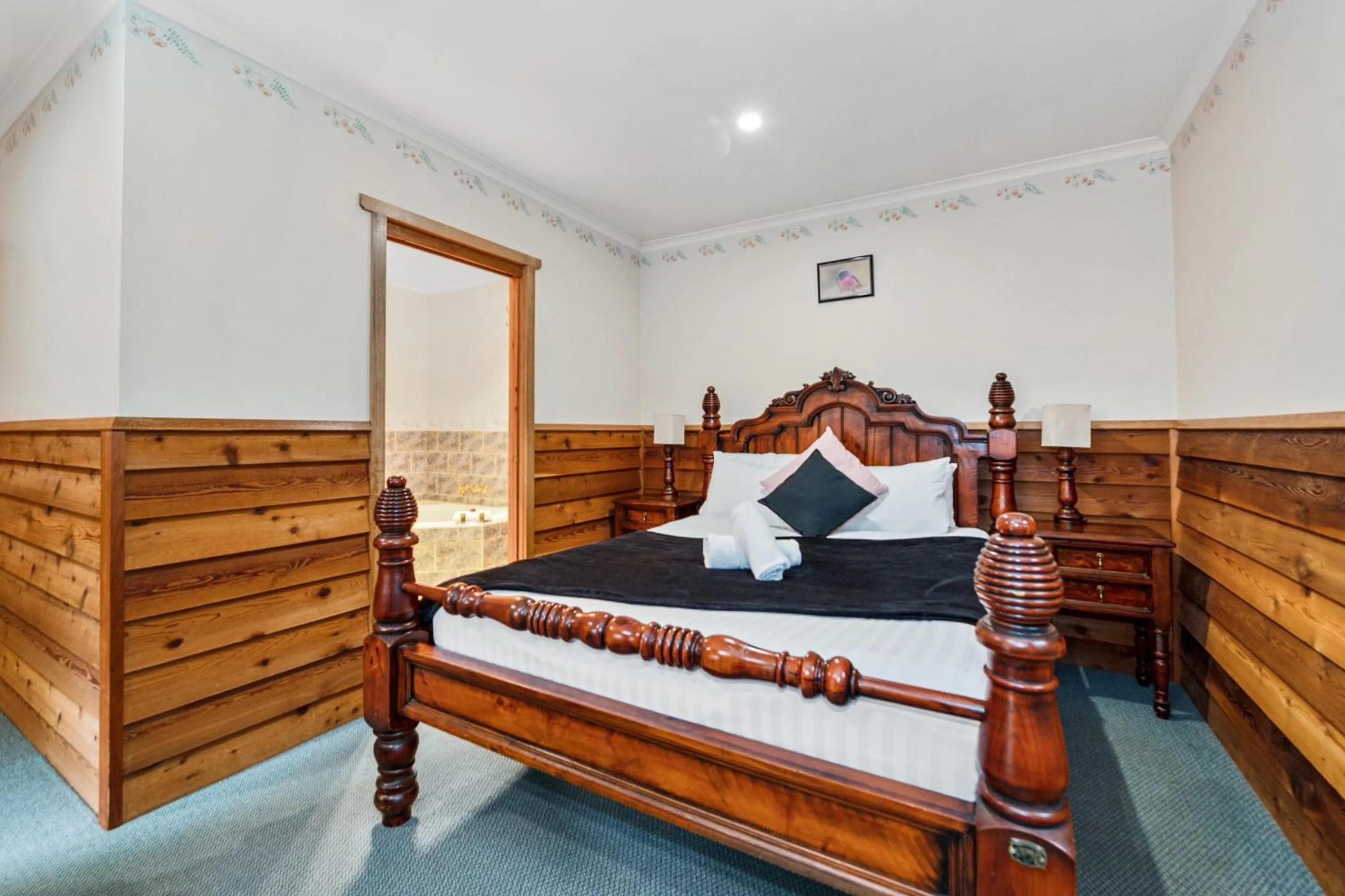 Bed in Cradle forest inn