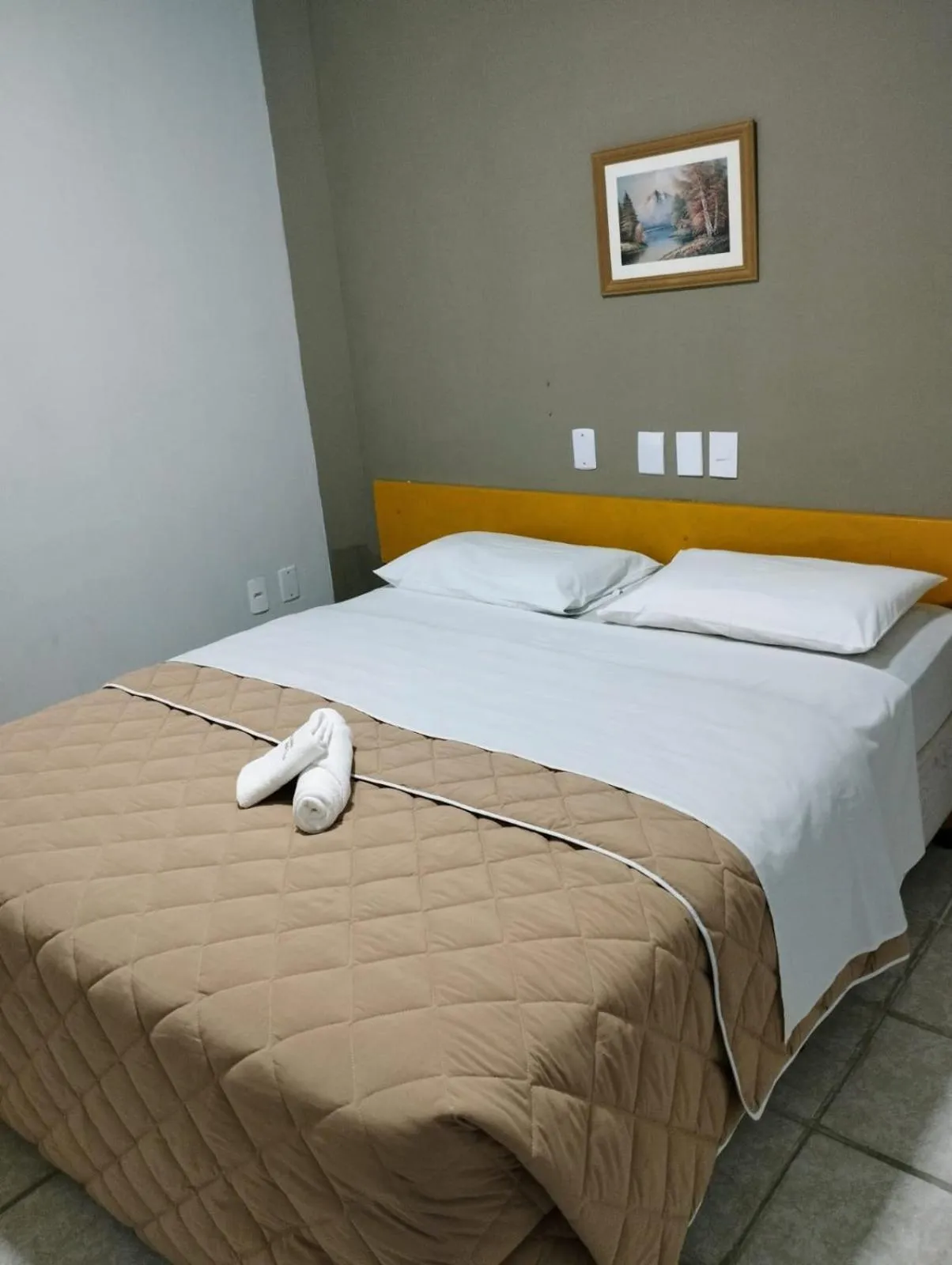 Bed in Pousada Boi Bumbá Praia