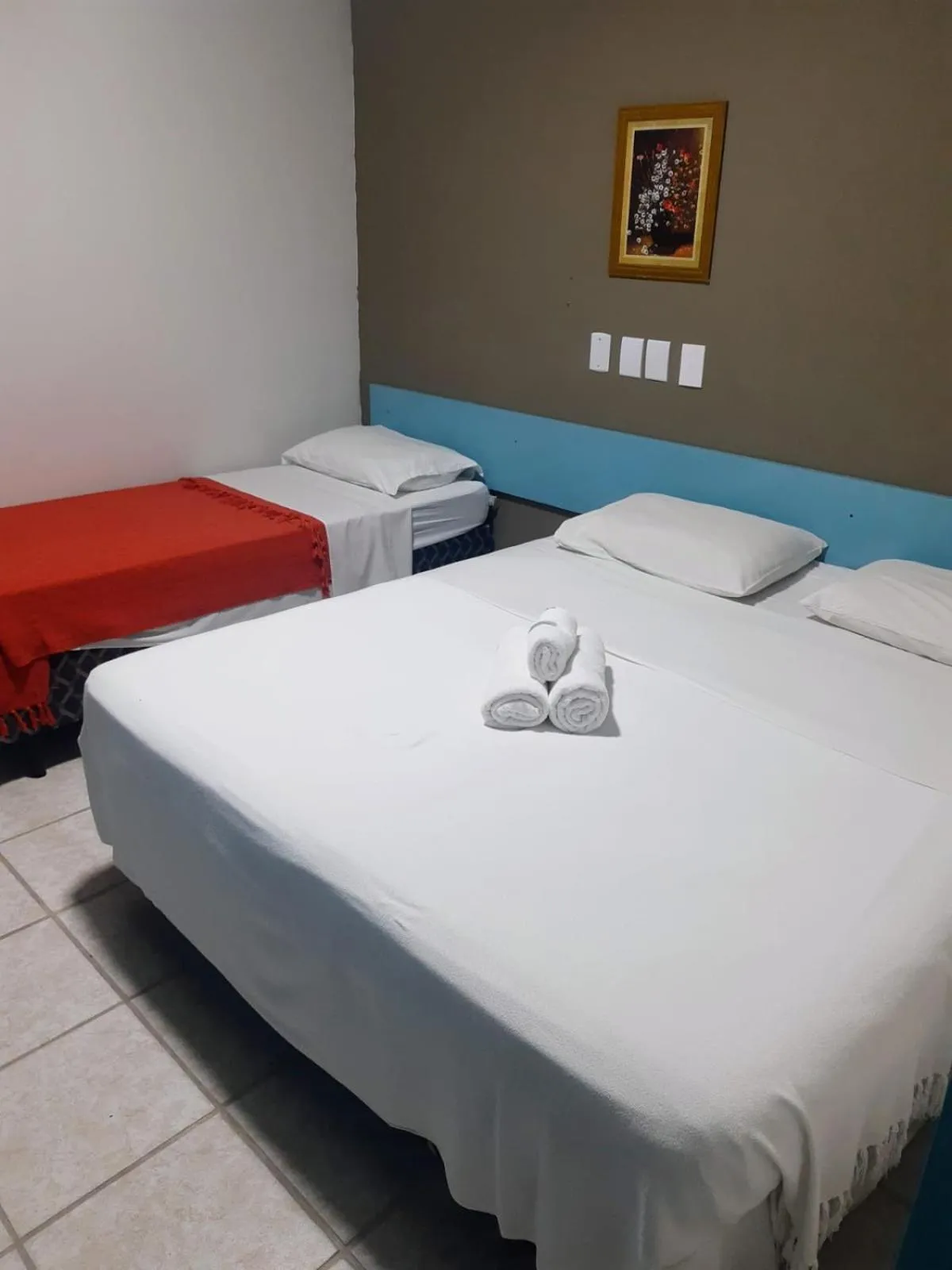 Bed in Pousada Boi Bumbá Praia