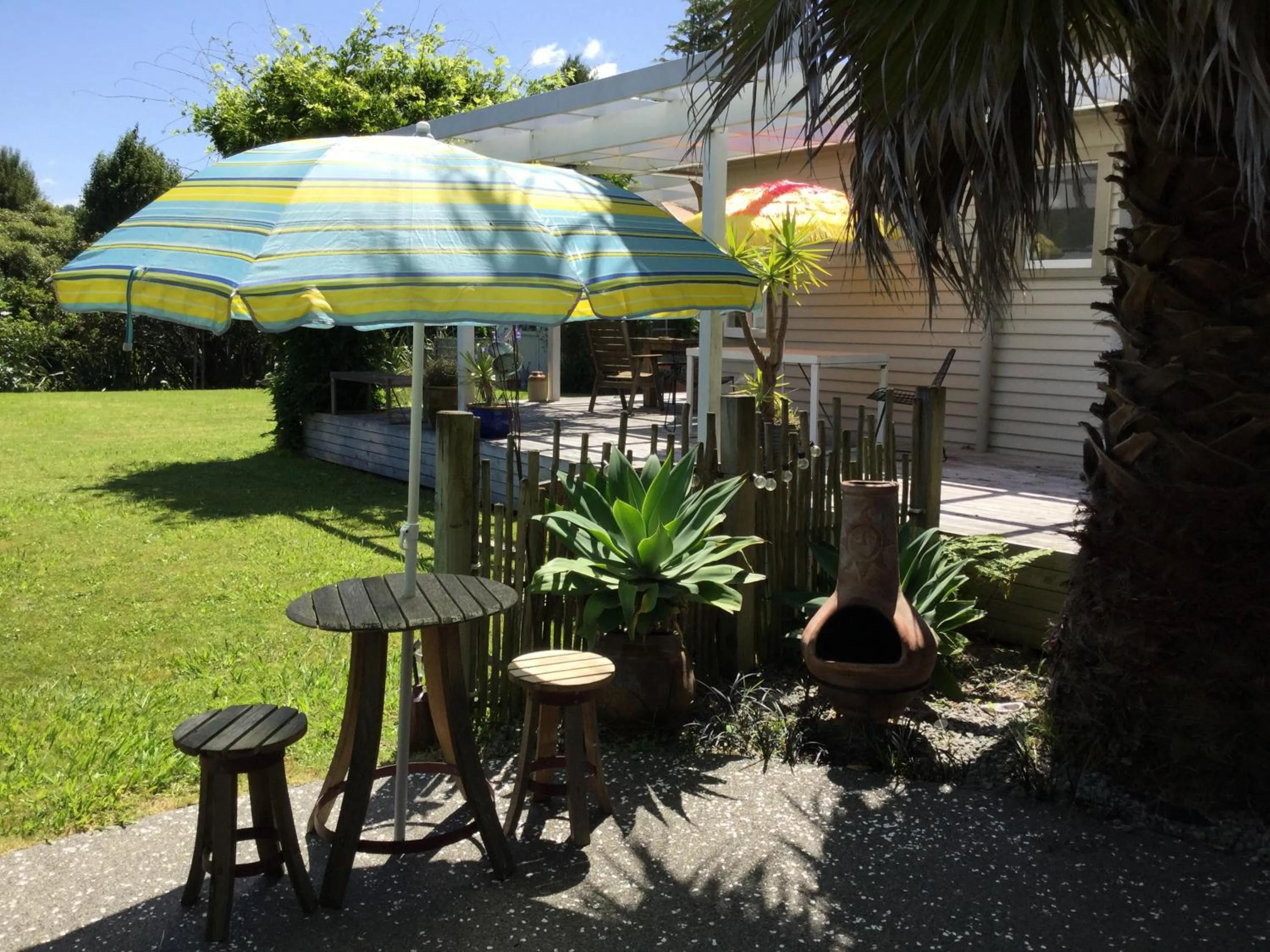Patio in Sundari Retreat