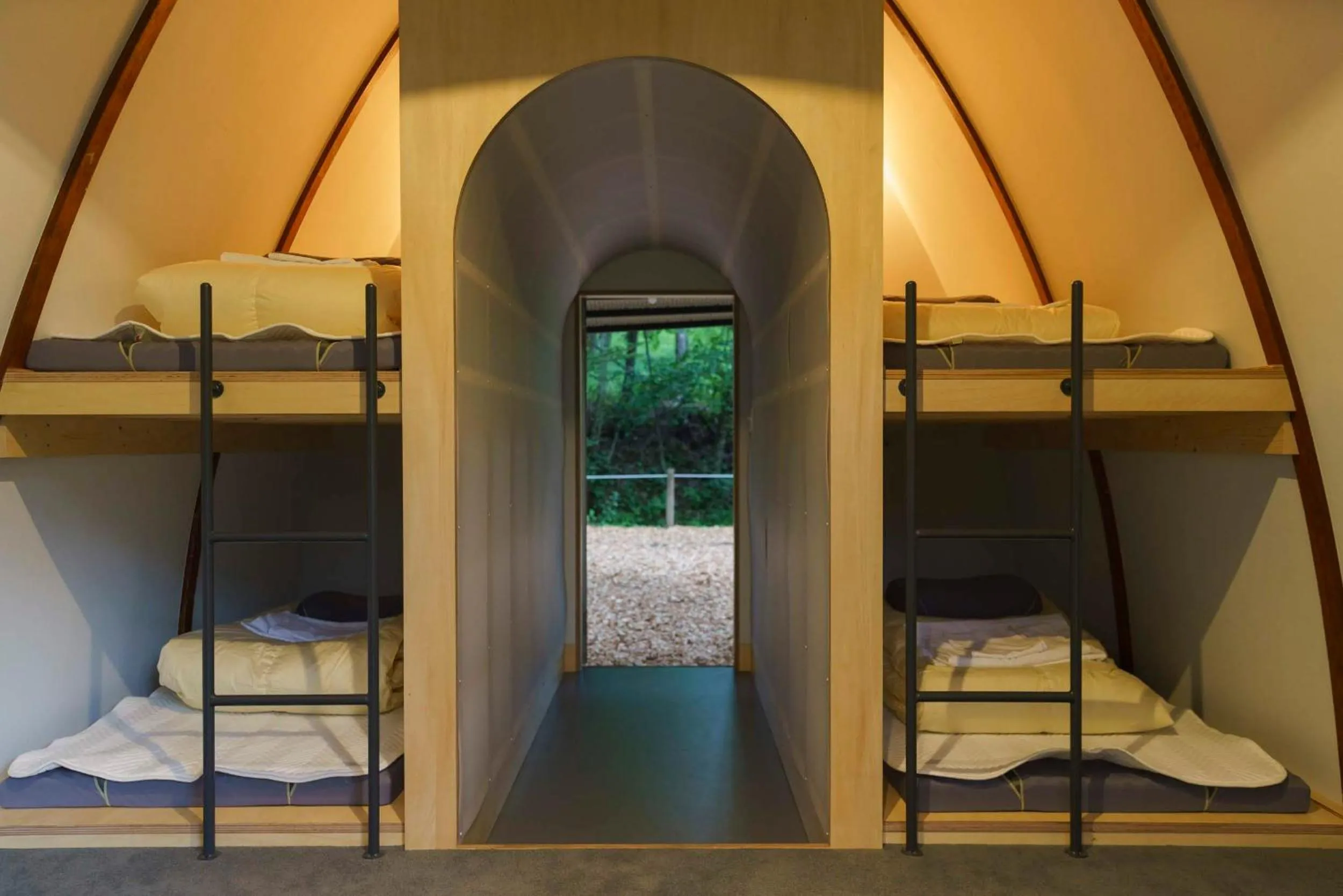 View (from property/room), Bed in Tiny Garden Tateshina