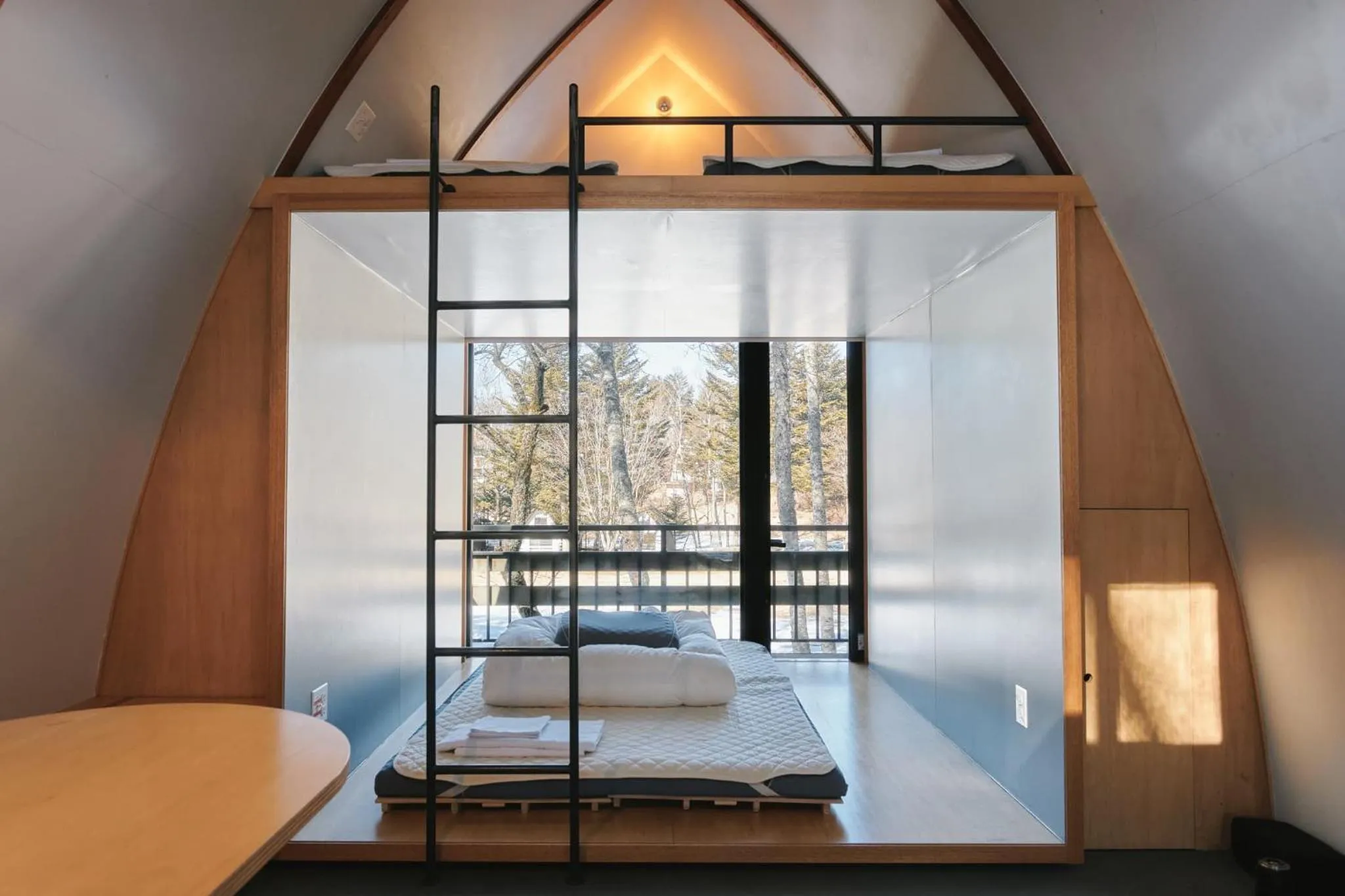 View (from property/room), Bed in Tiny Garden Tateshina