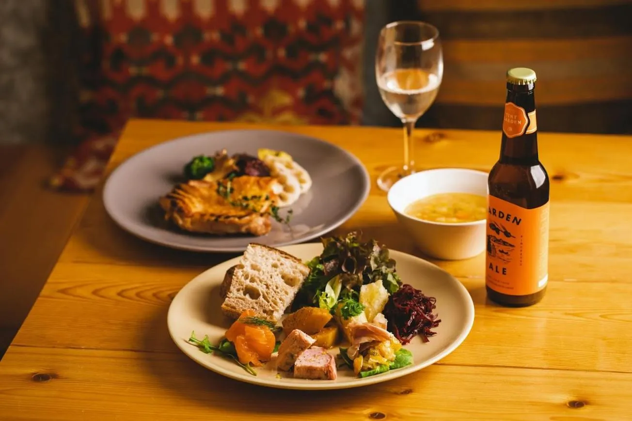 Food in Tiny Garden Tateshina