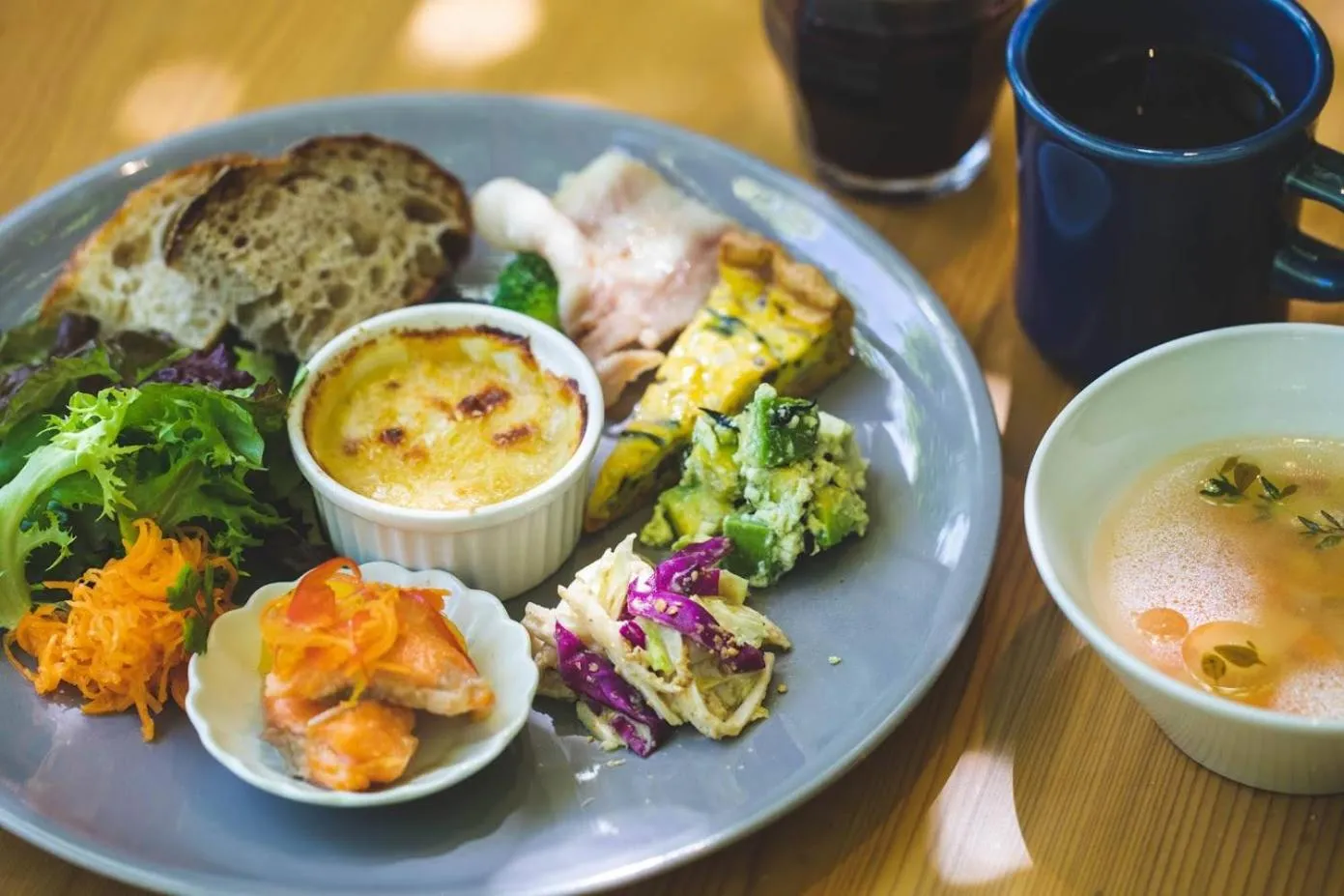 Breakfast in Tiny Garden Tateshina