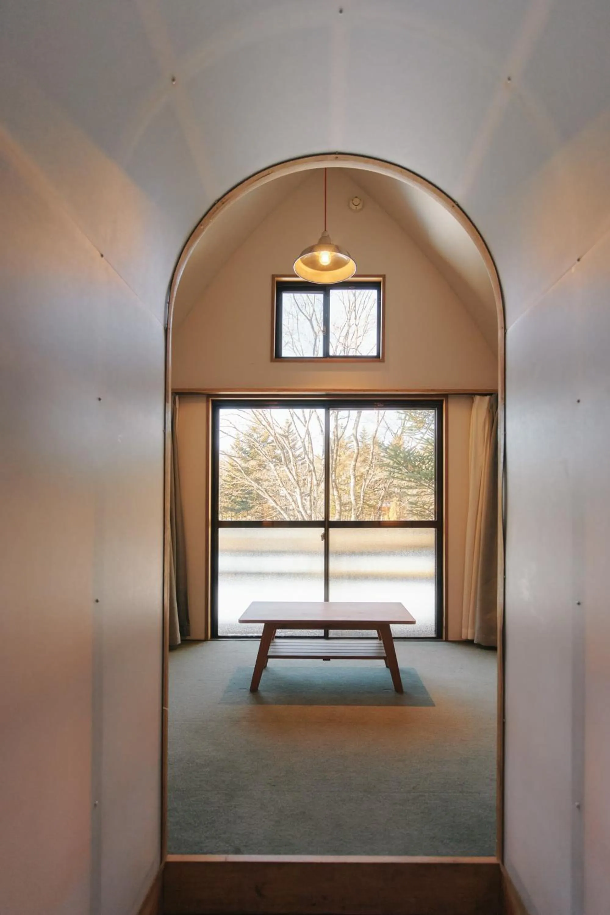 View (from property/room), Bed in Tiny Garden Tateshina