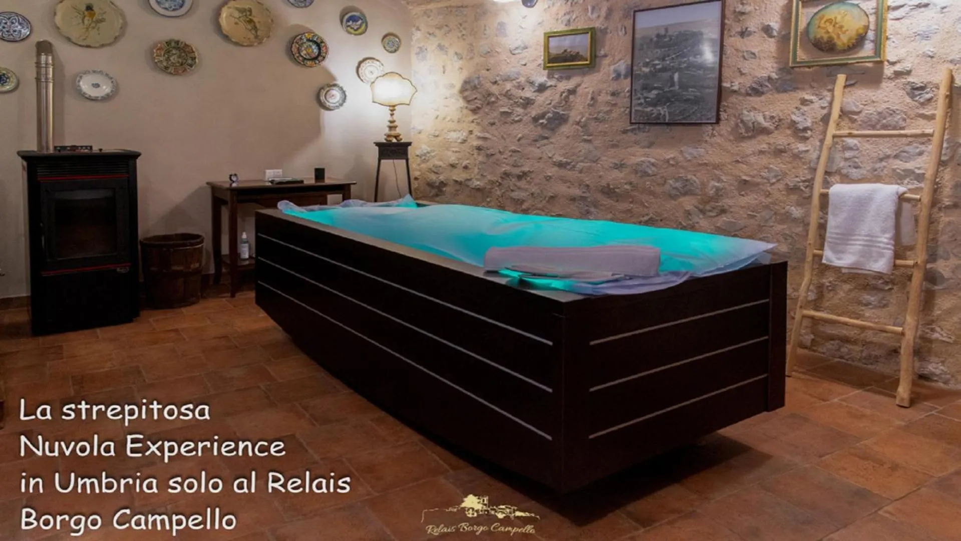 Spa and wellness centre/facilities, Bed in Relais Borgo Campello