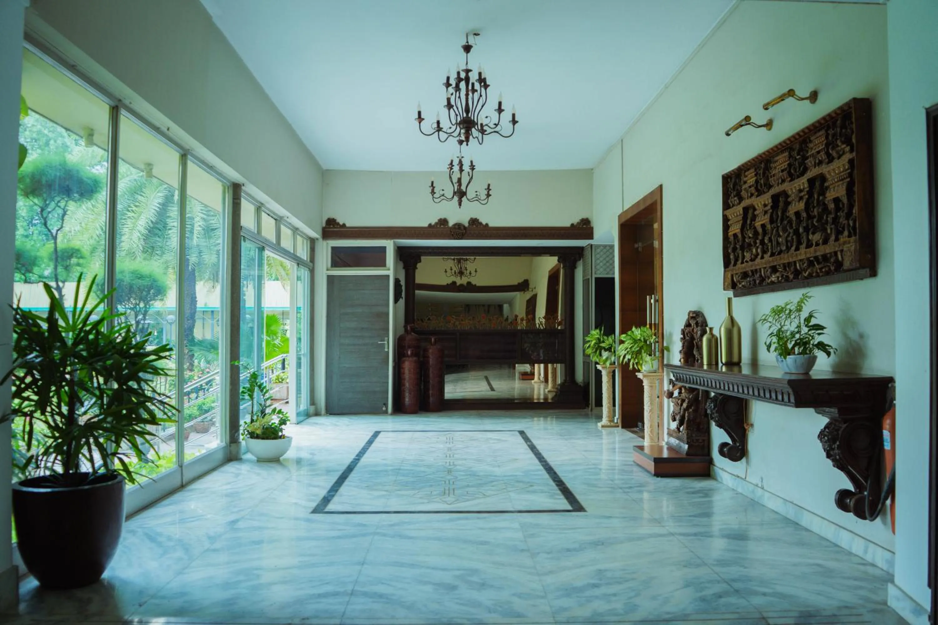 Lobby or reception in Hotel Yatrik