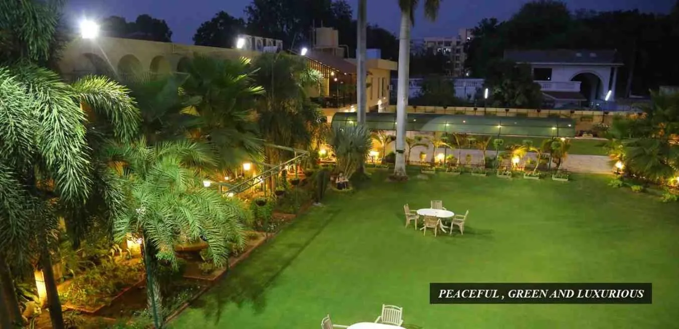 Garden in Hotel Yatrik