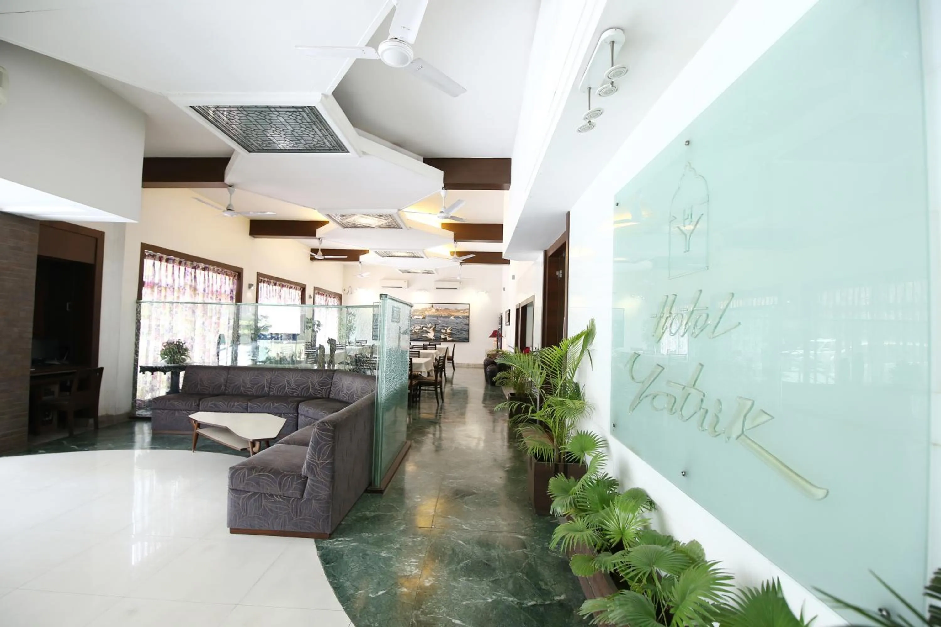 Lobby or reception in Hotel Yatrik