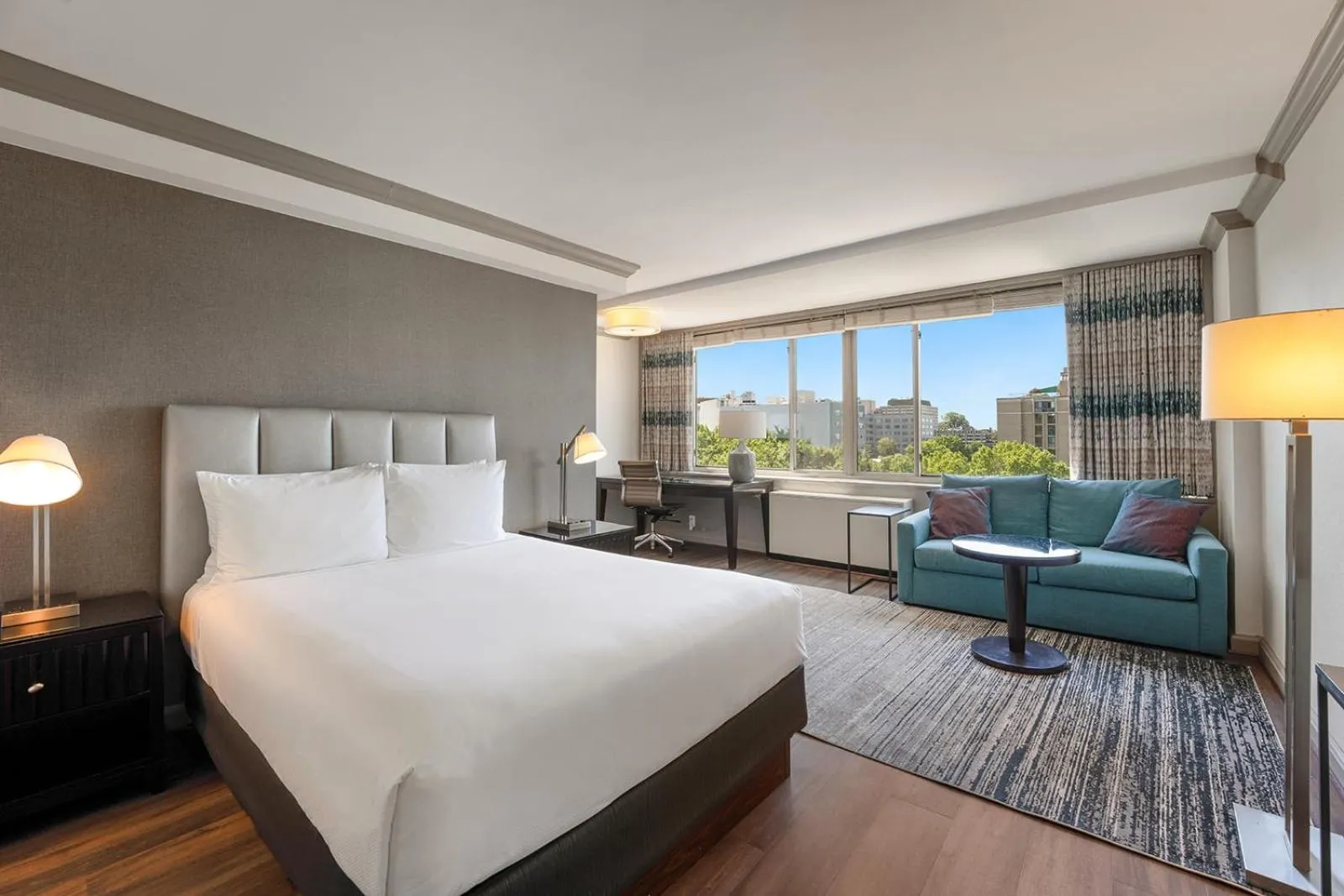 Bed in The River Inn