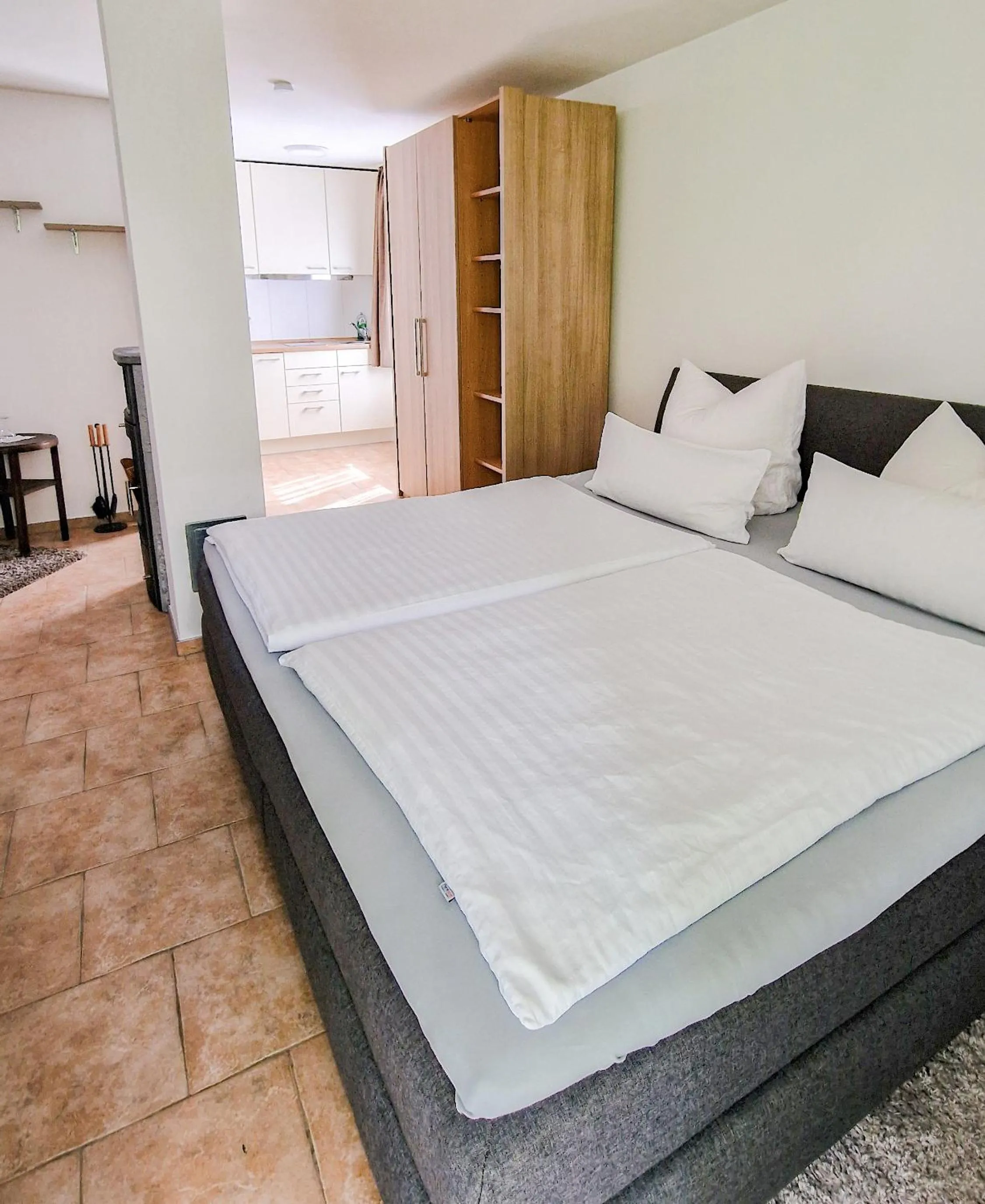 Bed in Märchenwald Altenberg B&B Hotel