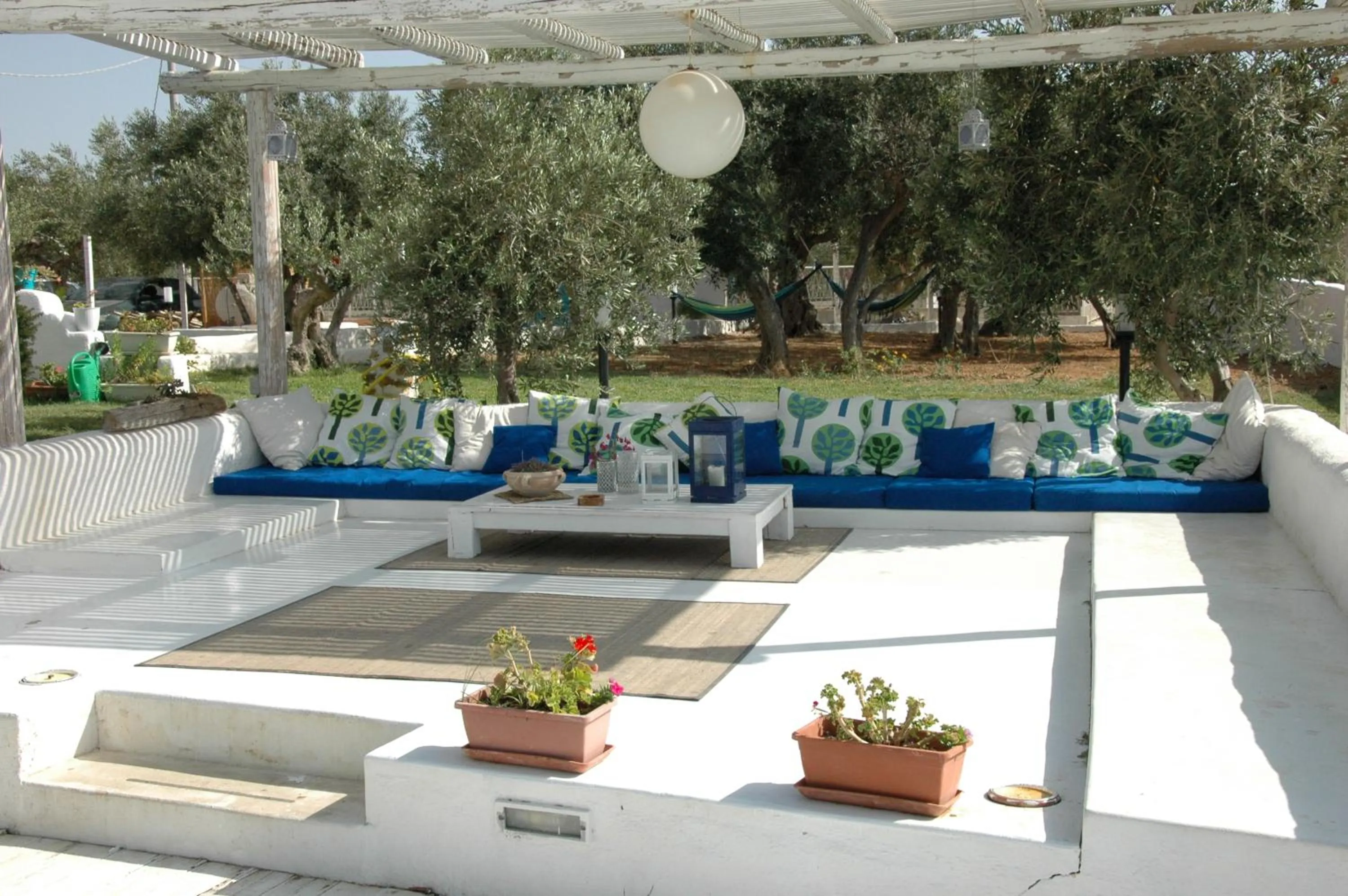 Patio in B&B Scacciapensieri