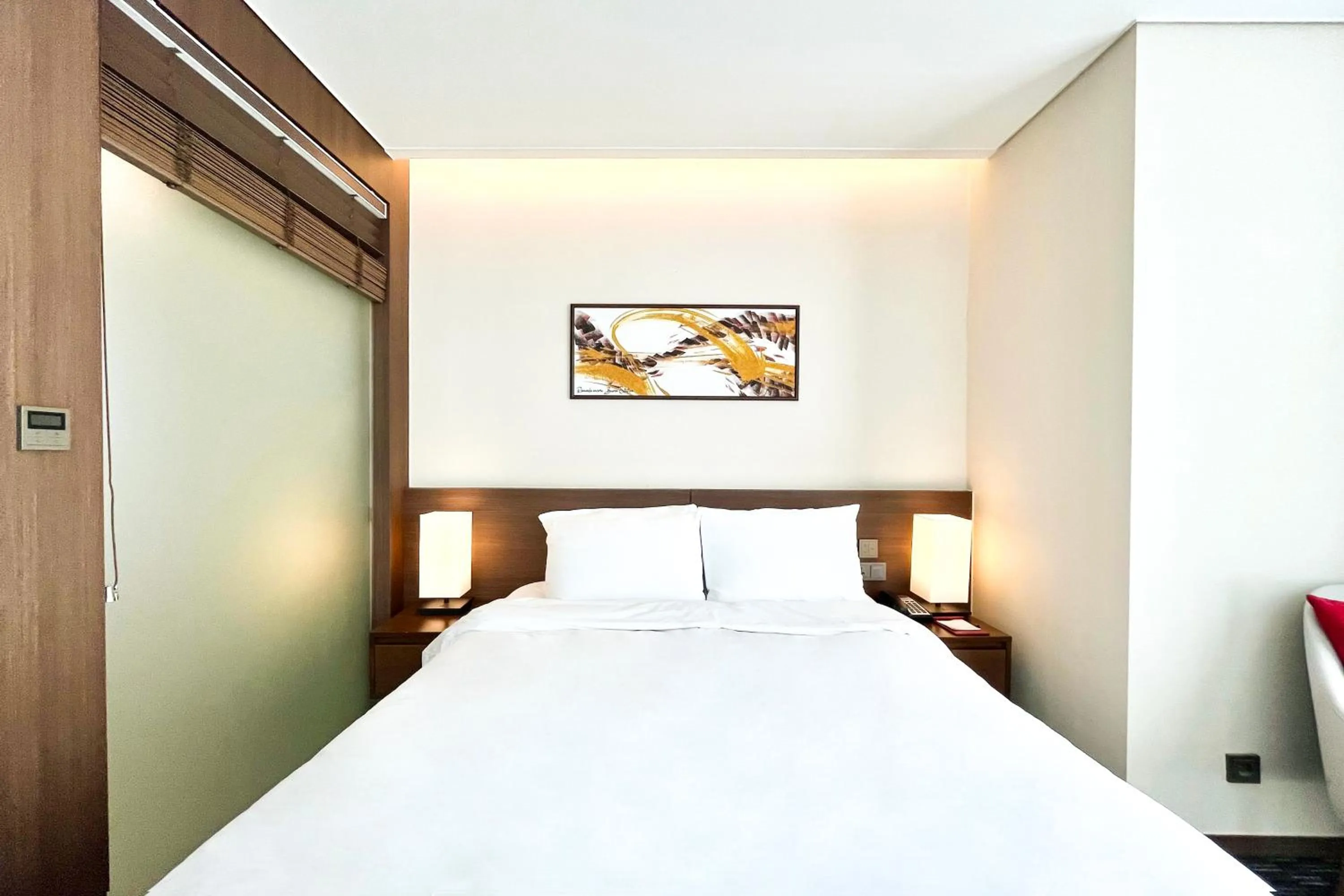 Bed in Ramada Encore by Wyndham Busan Station