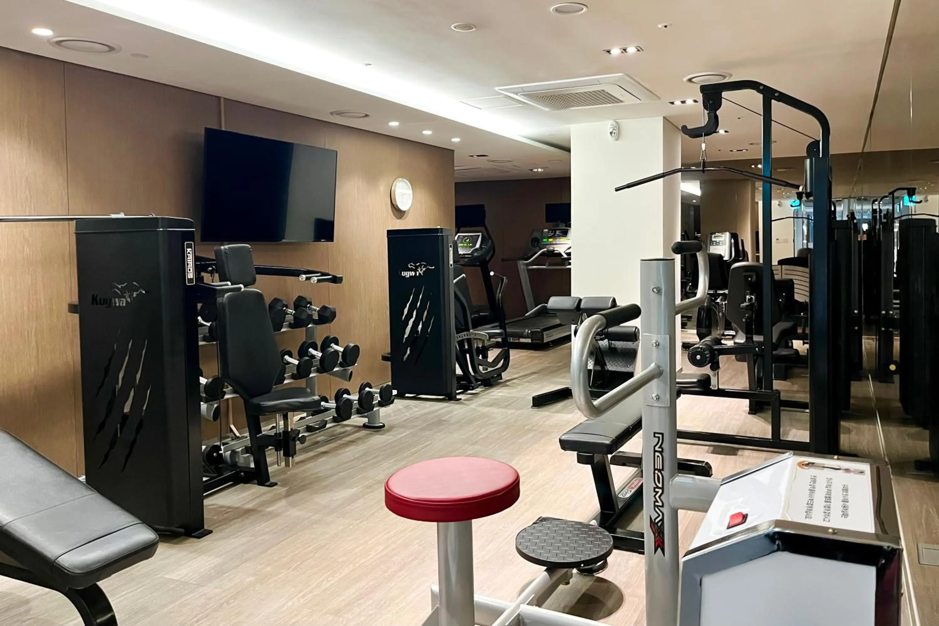 Fitness centre/facilities in Ramada Encore by Wyndham Busan Station