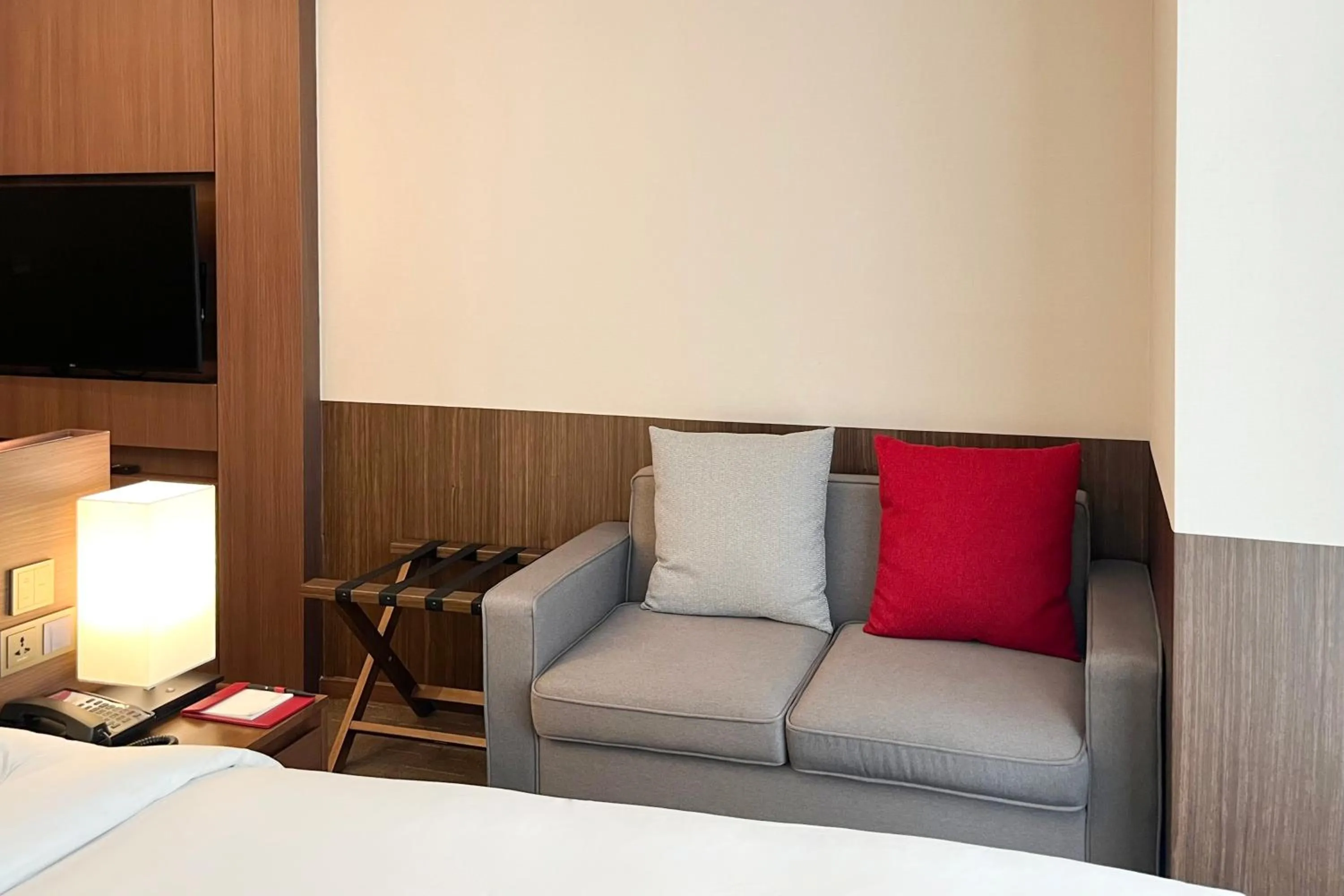 Bed in Ramada Encore by Wyndham Busan Station