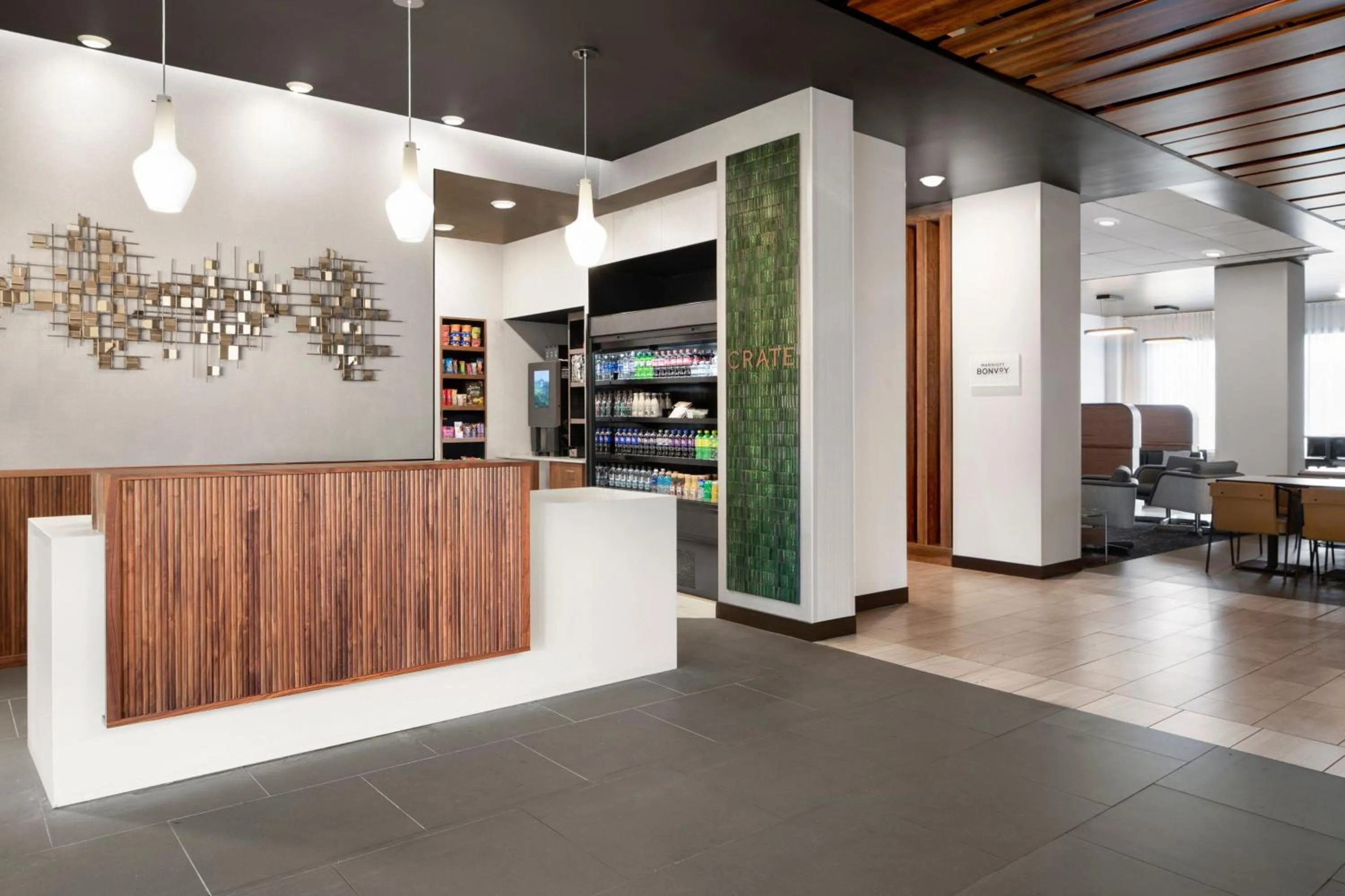 View (from property/room) in Courtyard by Marriott Seattle SeaTac Airport