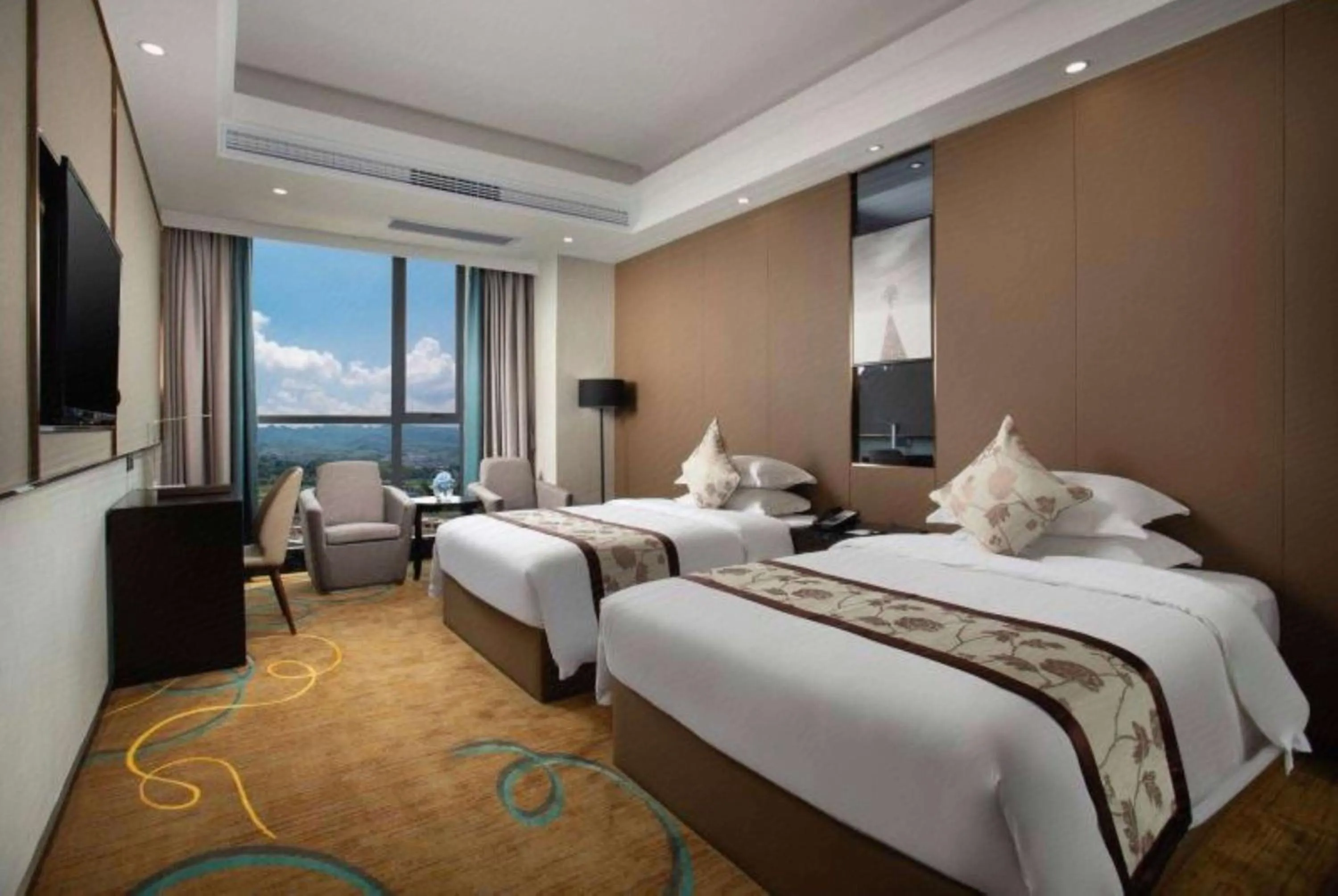 Photo of the whole room, Bed in Ramada by Wyndham Zhangjiajie