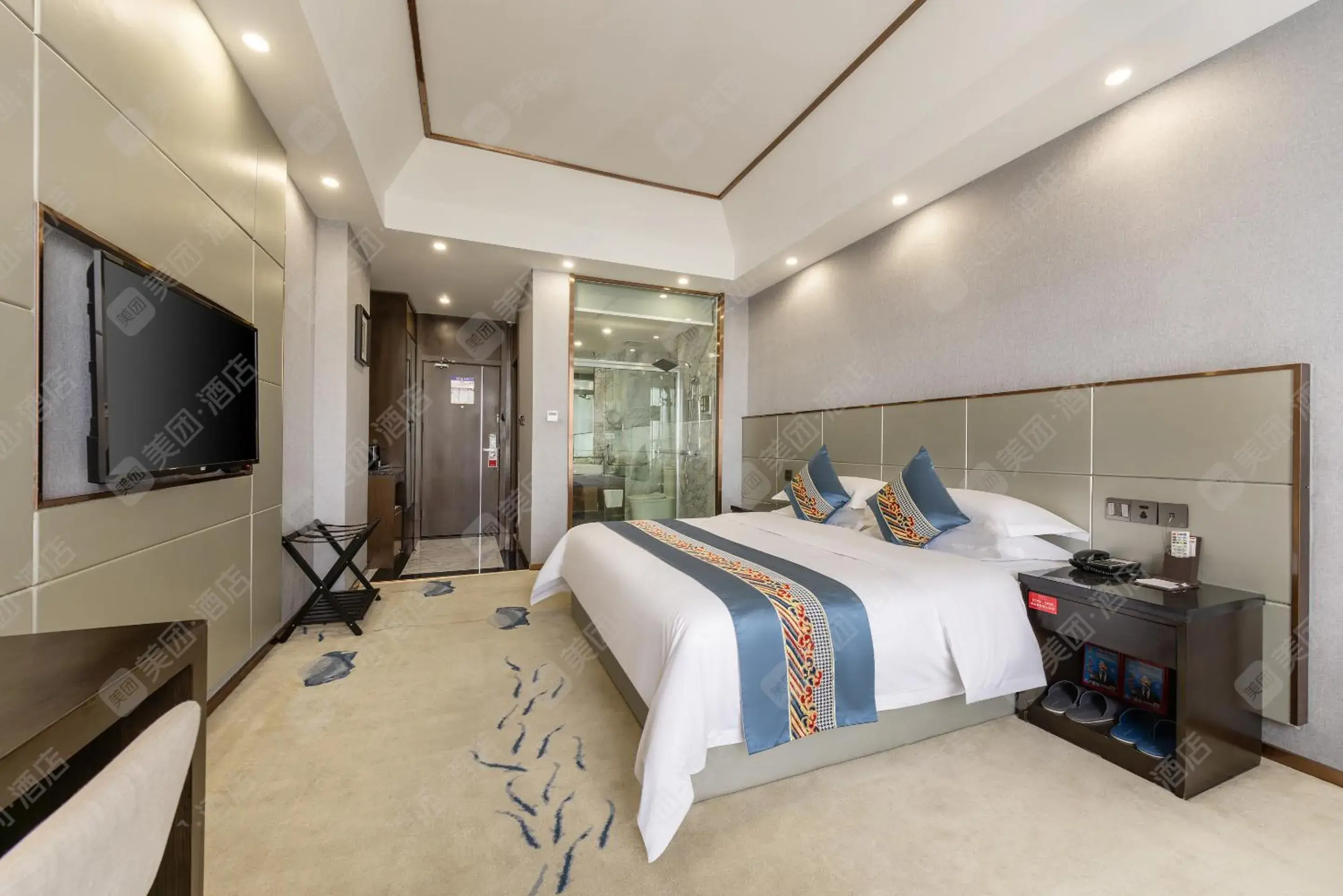 Bed in Ramada by Wyndham Zhangjiajie Bed in Ramada by Wyndham Zhangjiajie