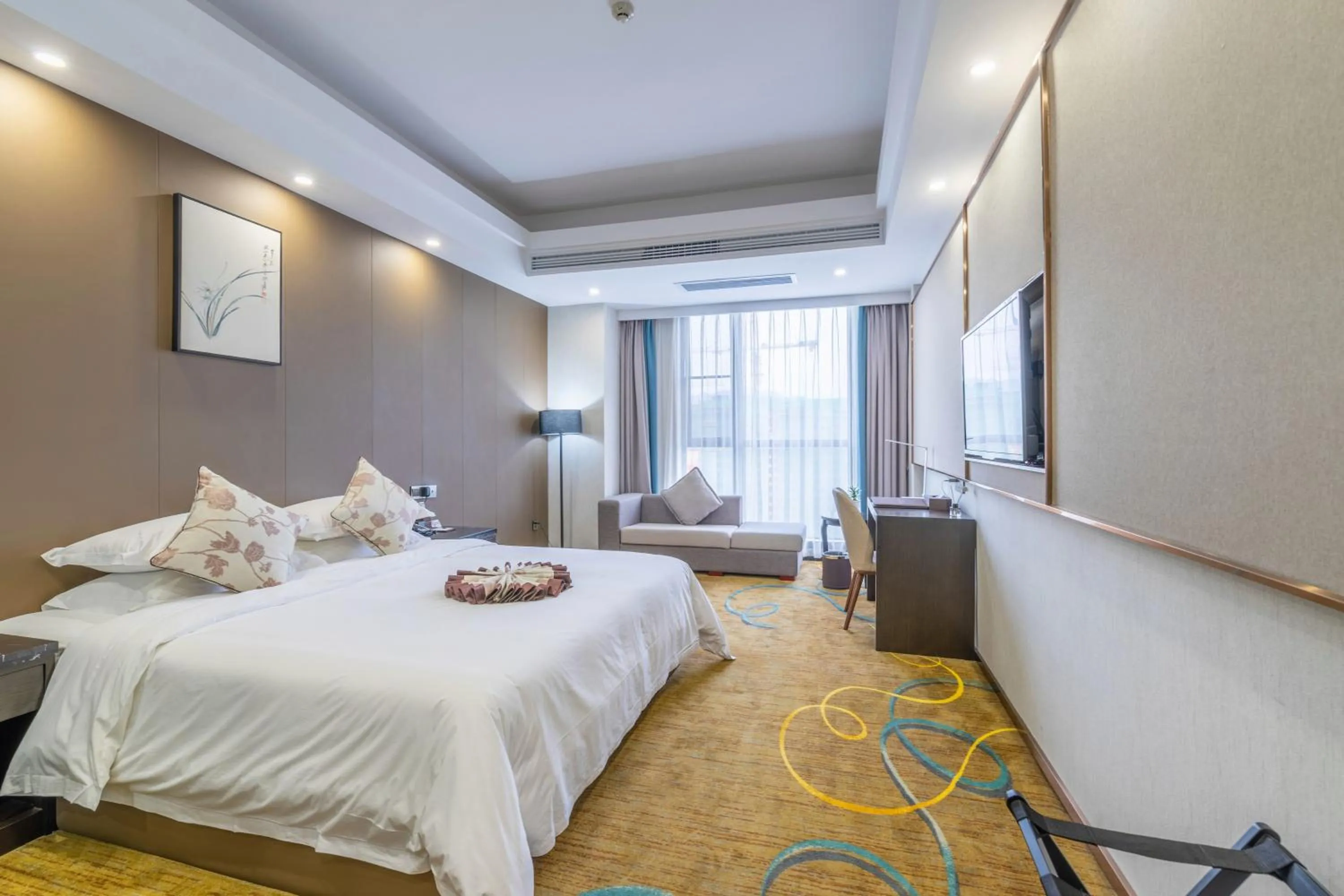 Bed in Ramada by Wyndham Zhangjiajie