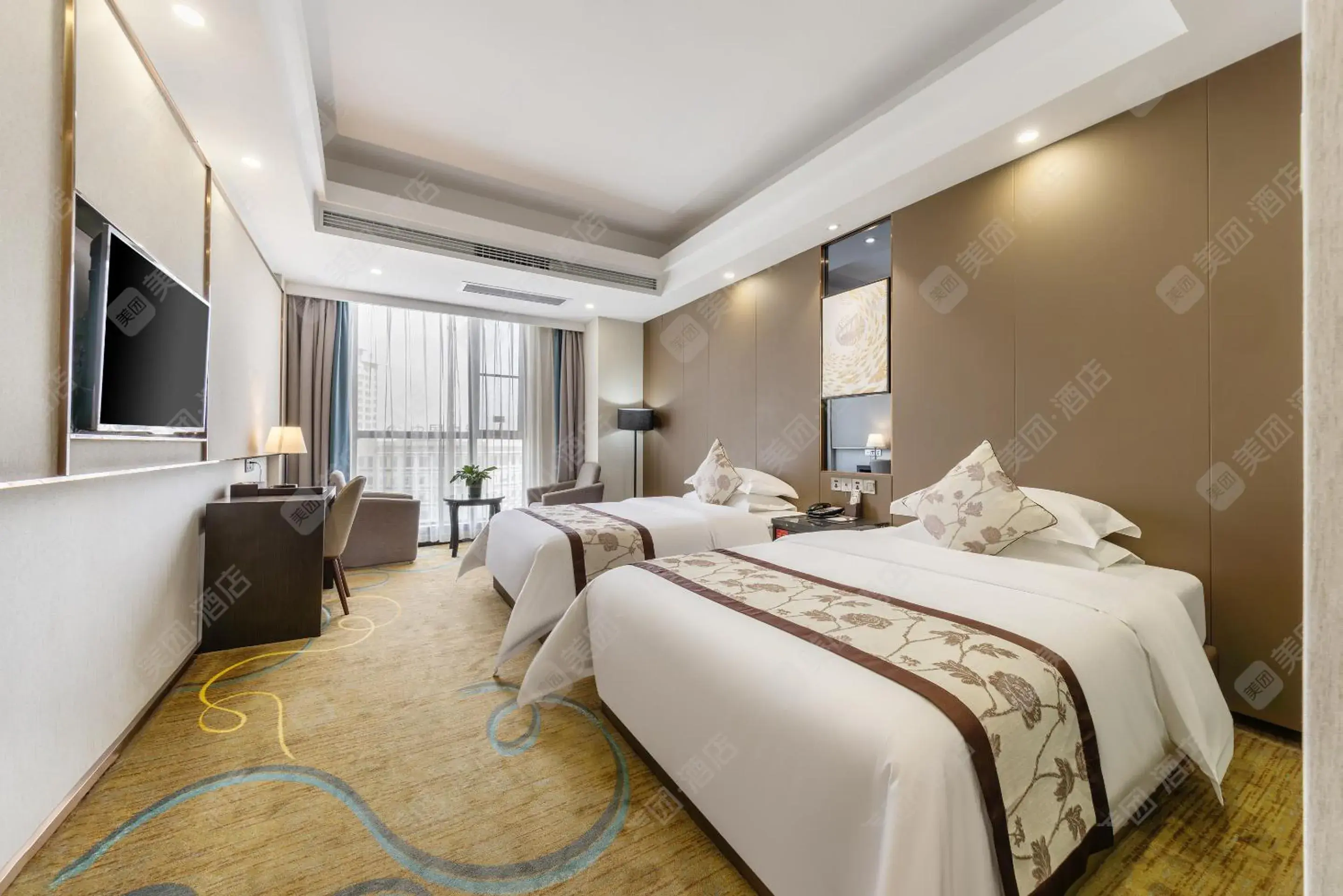 Bed in Ramada by Wyndham Zhangjiajie Bed in Ramada by Wyndham Zhangjiajie