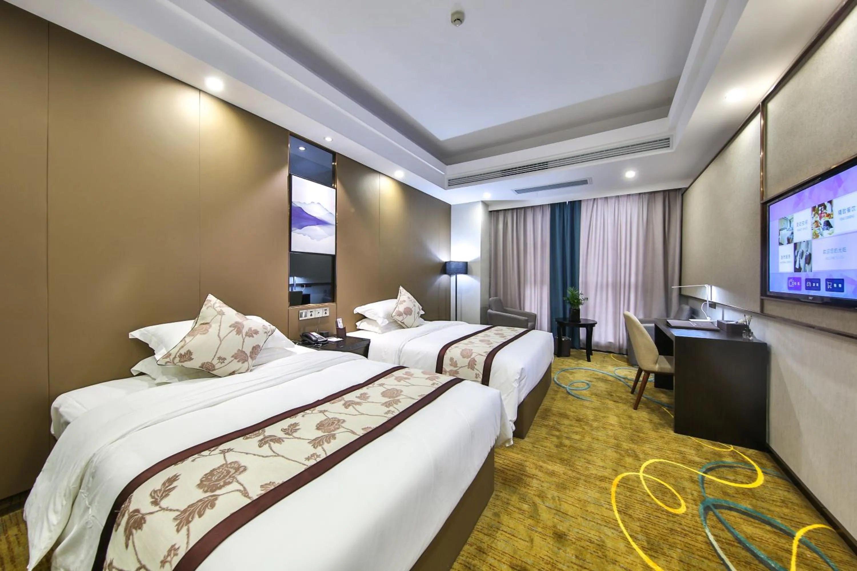 Bed in Ramada by Wyndham Zhangjiajie