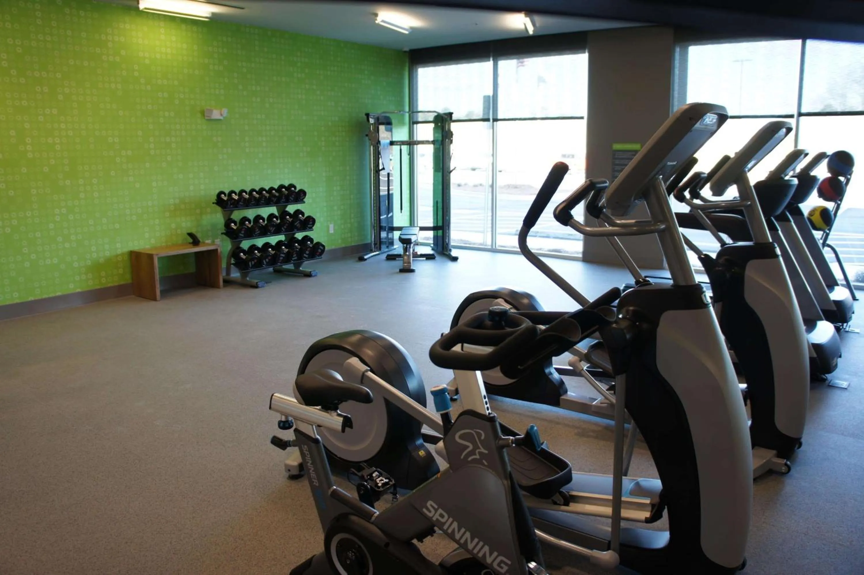 Fitness centre/facilities in La Quinta Inn & Suites by Wyndham Braselton
