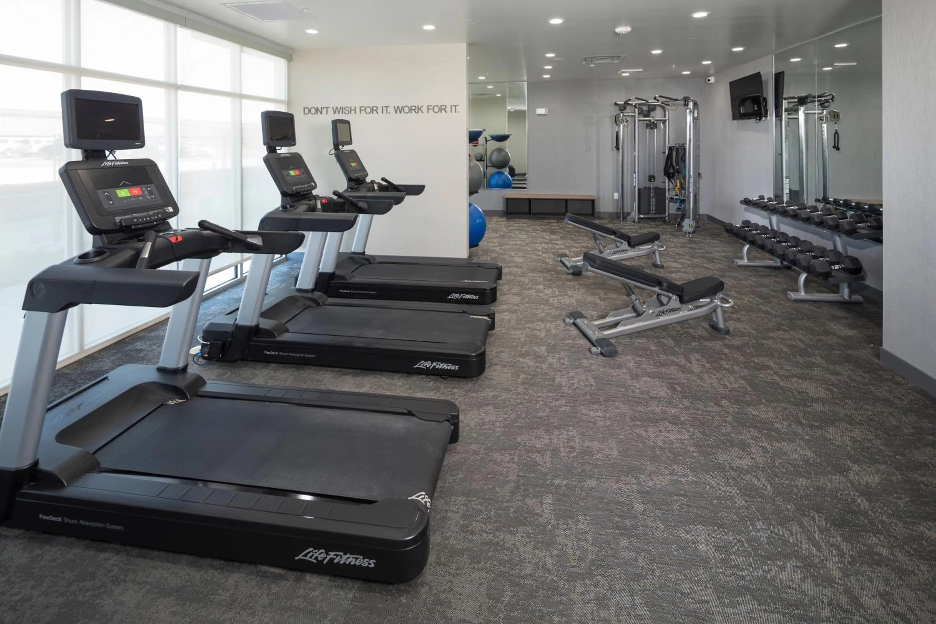 Fitness centre/facilities in Fairfield Inn & Suites by Marriott Oklahoma City Downtown