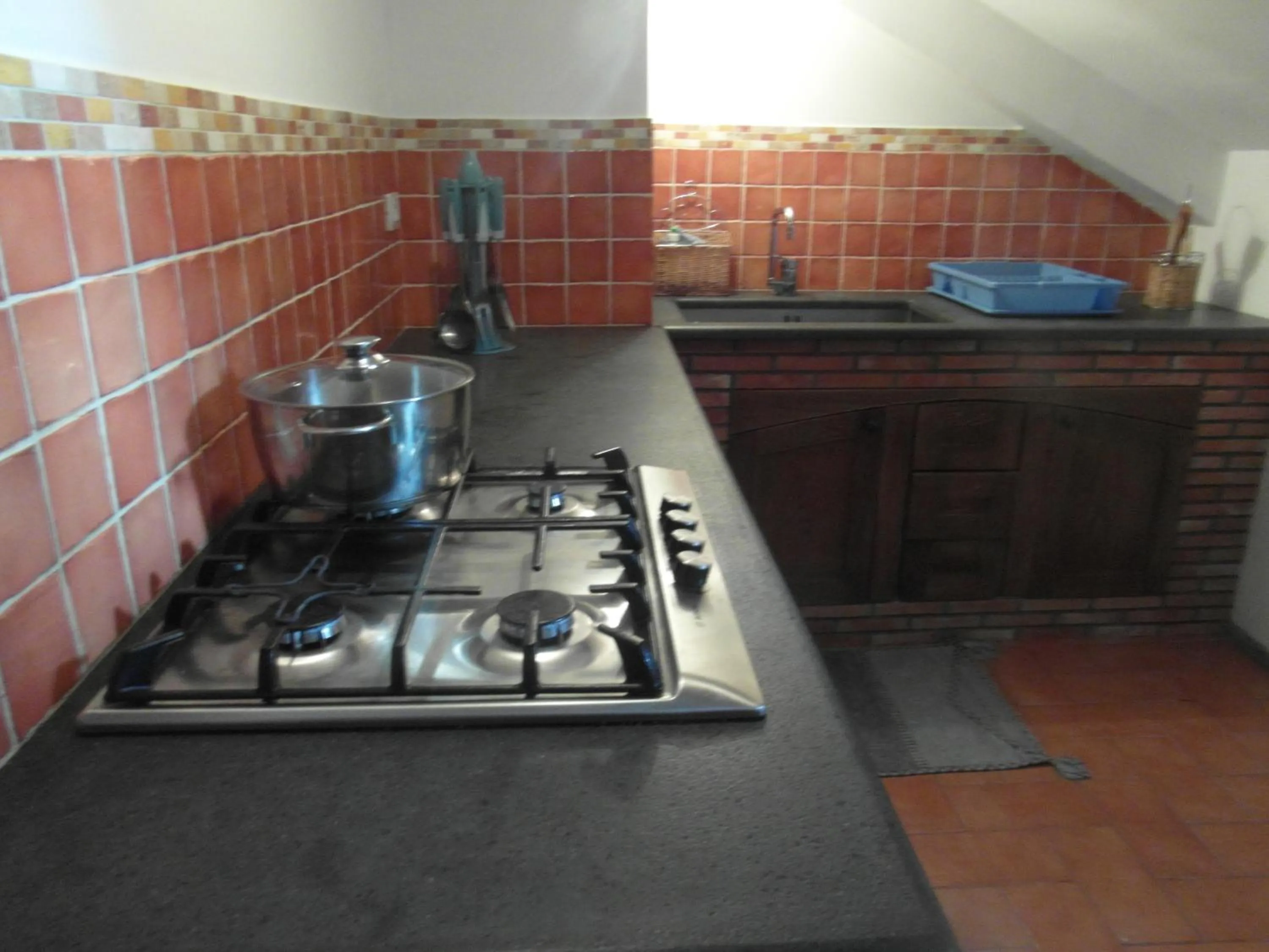 Kitchen or kitchenette in Residence Serra La Nave