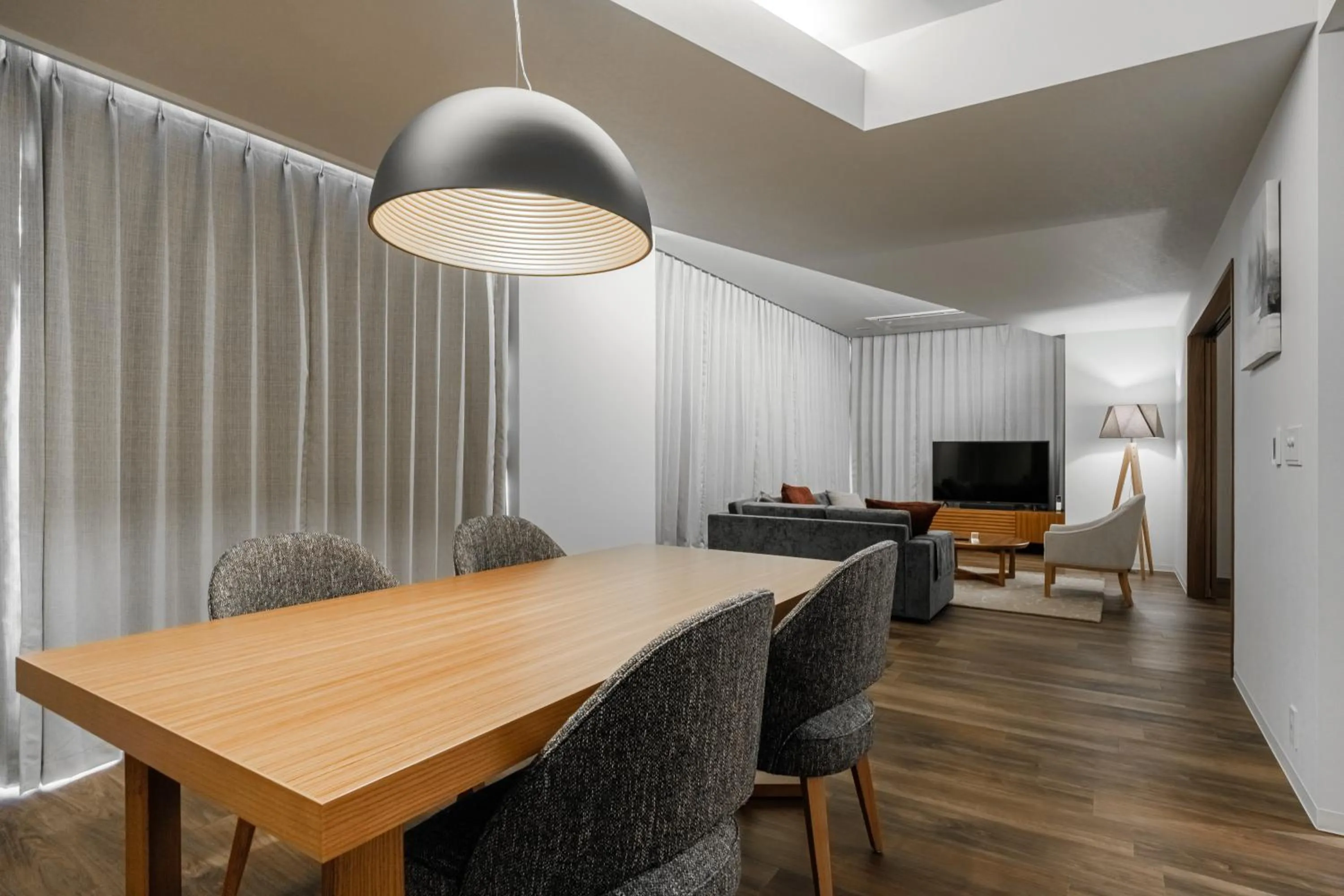 Living room in The Vale Rusutsu