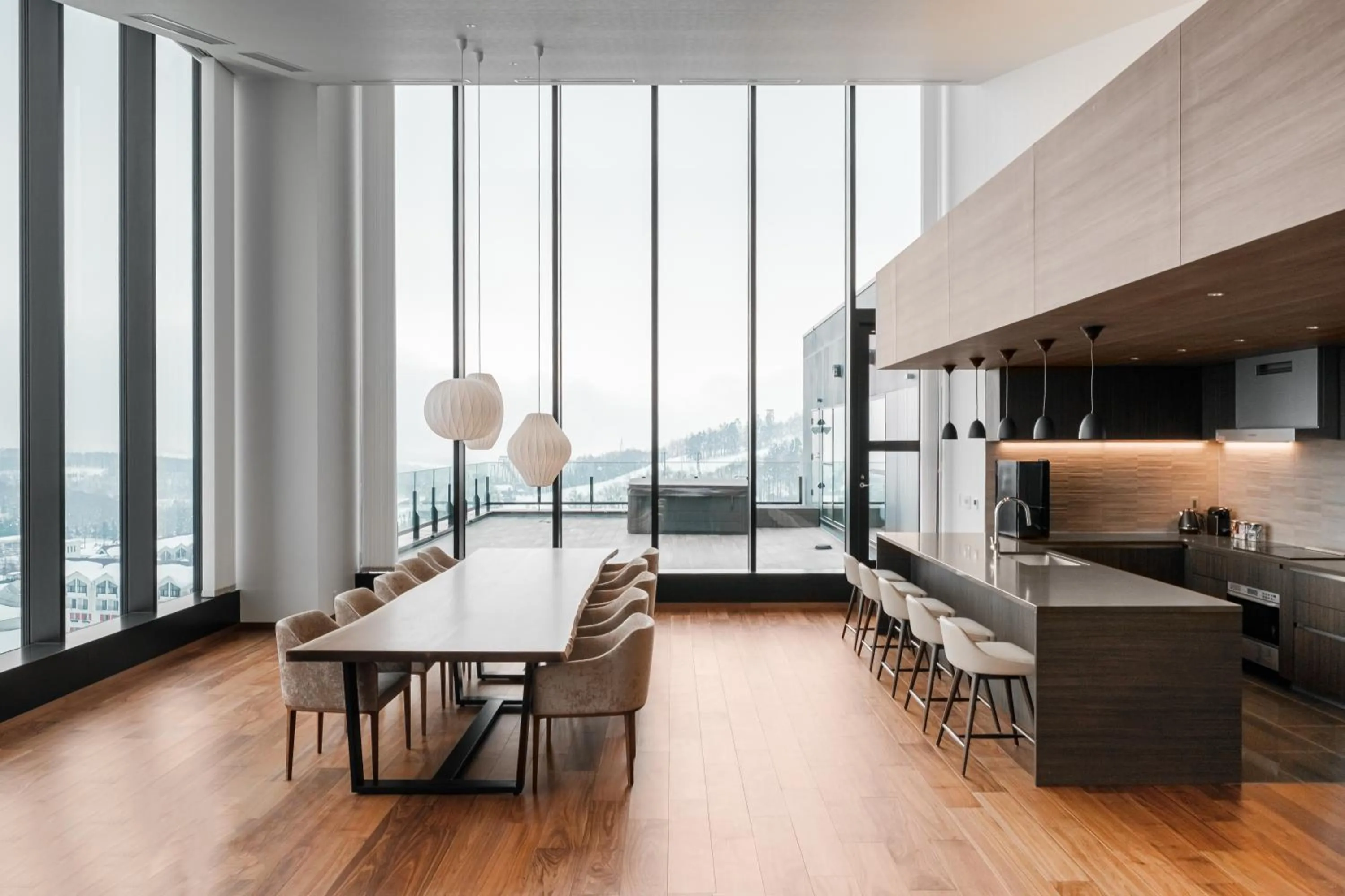 Kitchen or kitchenette in The Vale Rusutsu