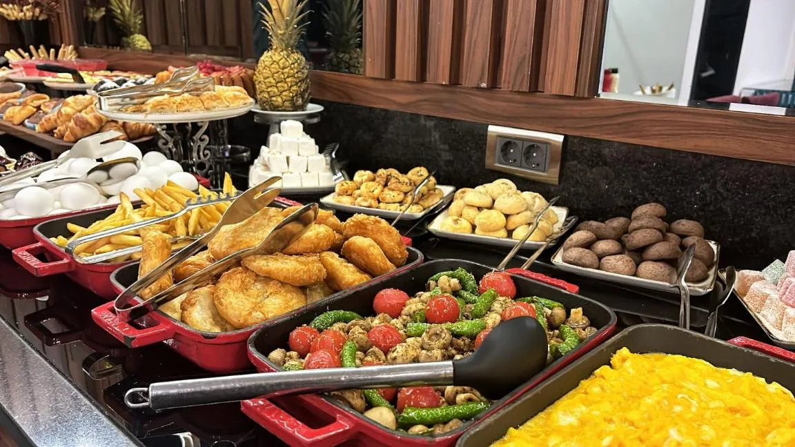 Buffet breakfast in My Dream Istanbul Hotel