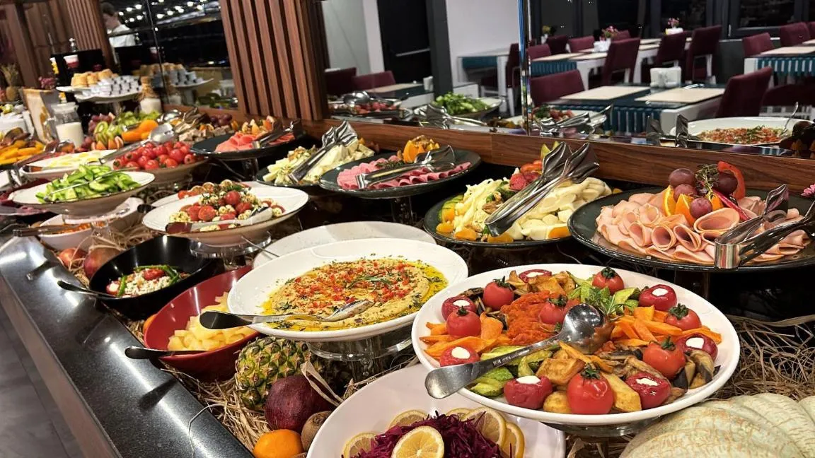 Buffet breakfast in My Dream Istanbul Hotel