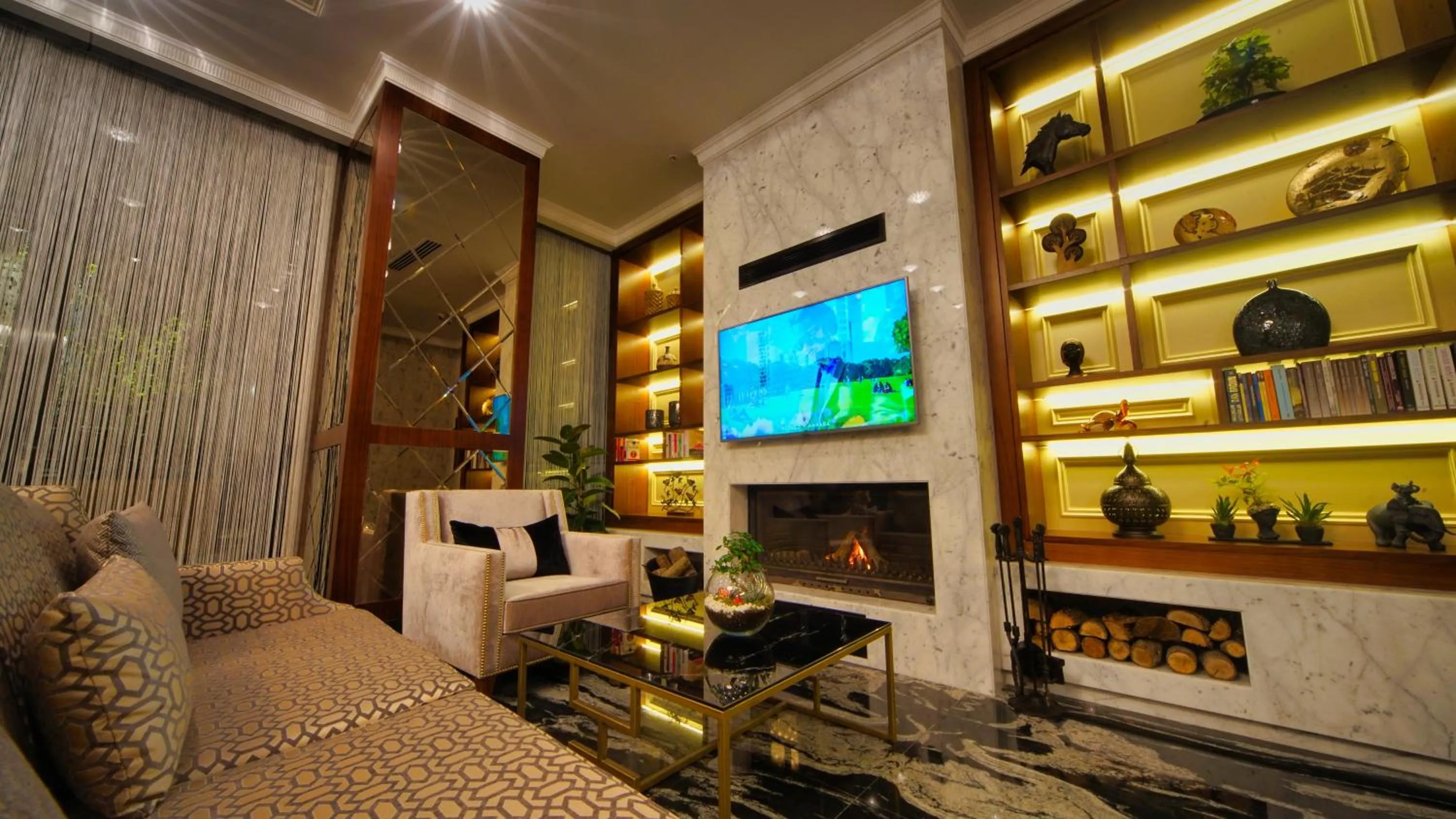 Seating area in My Dream Istanbul Hotel