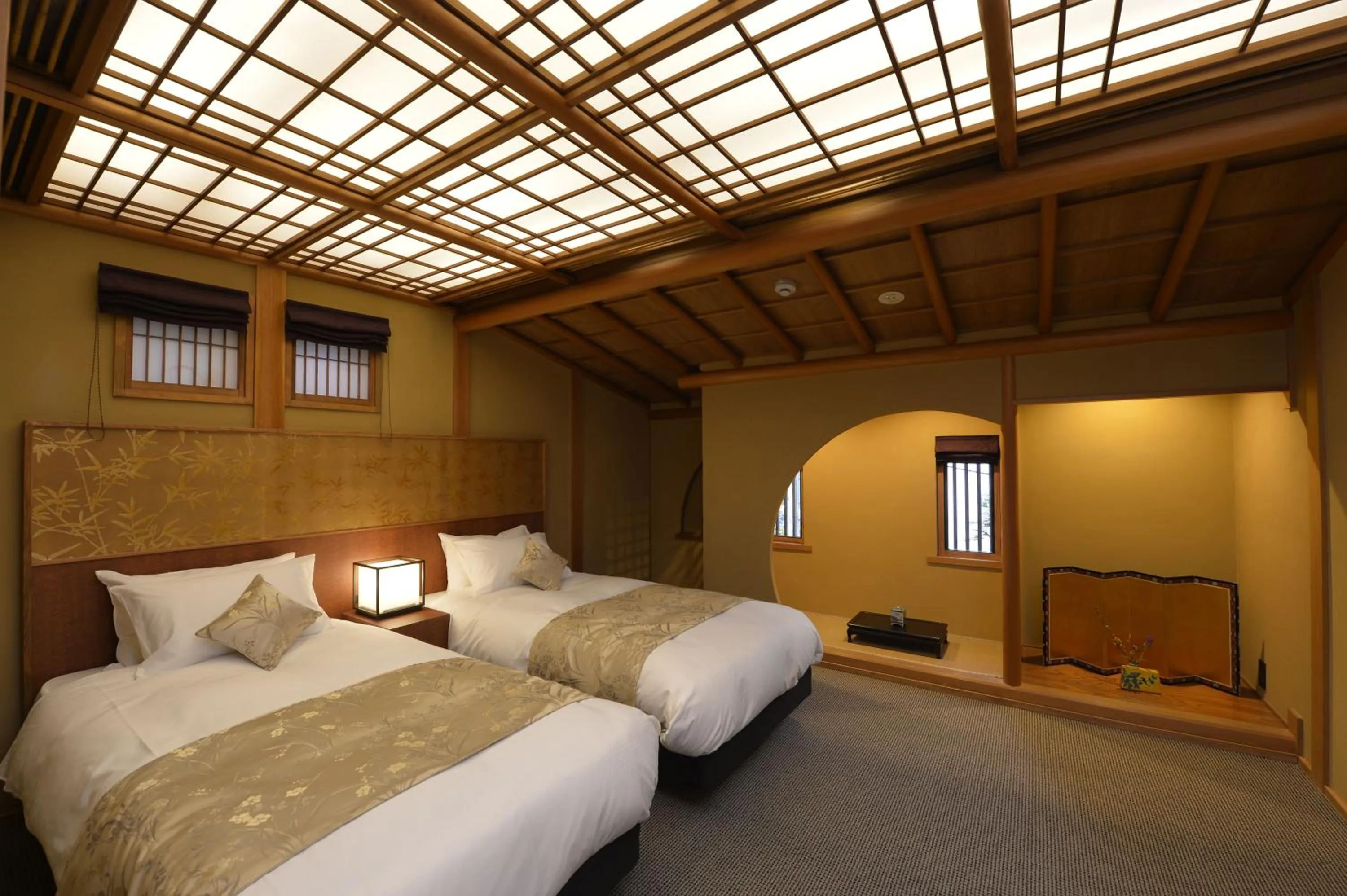 Bedroom, Bed in Gion Oyado Kikutani